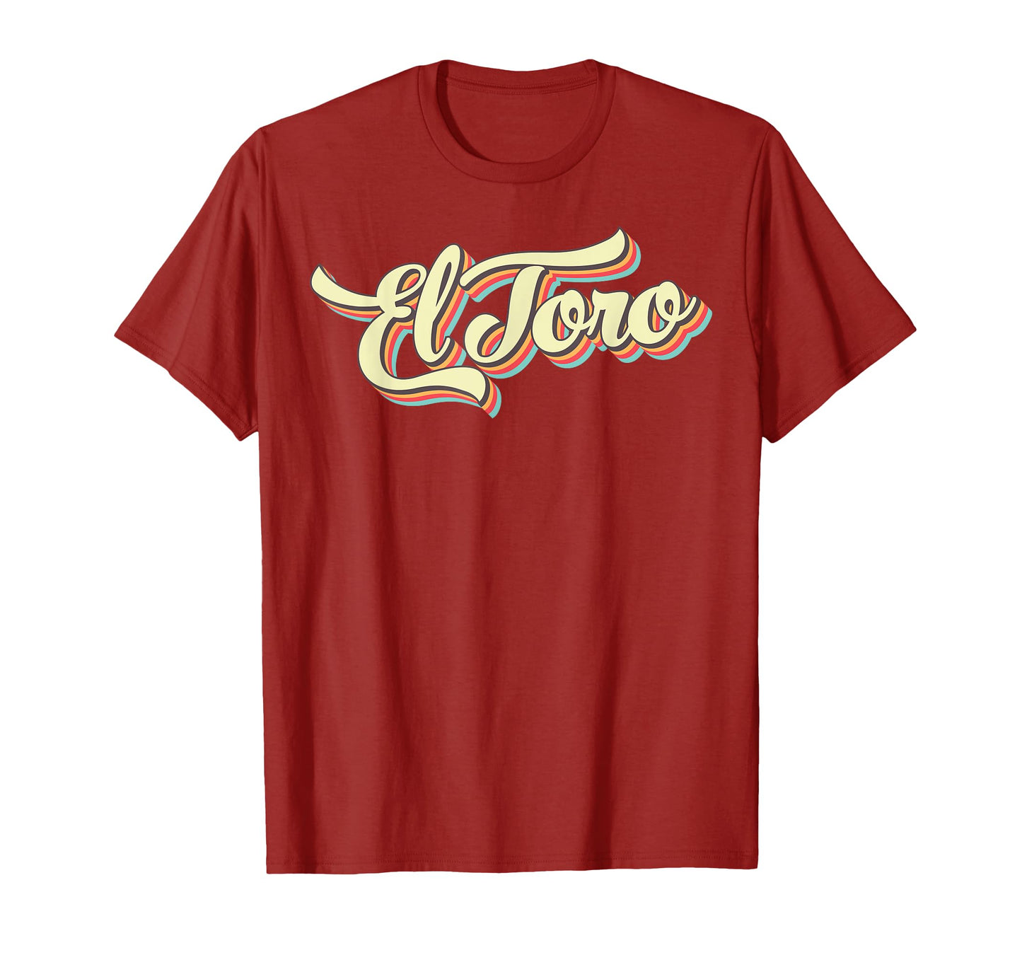 El Toro TShirt Retro Art Baseball Font Vintage T-Shirt