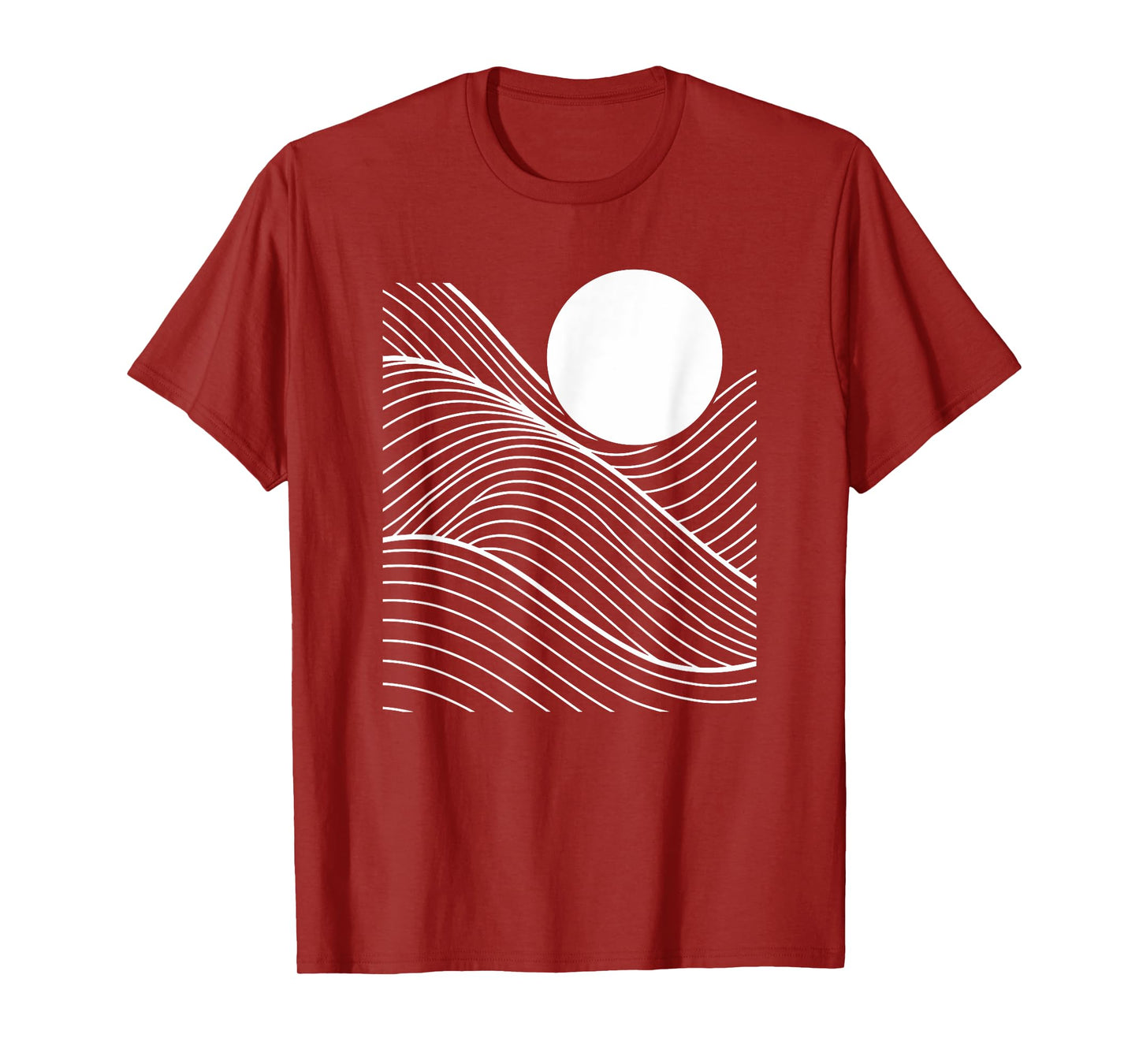Abstract Line Art Geometric Pattern Mosaic T-Shirt