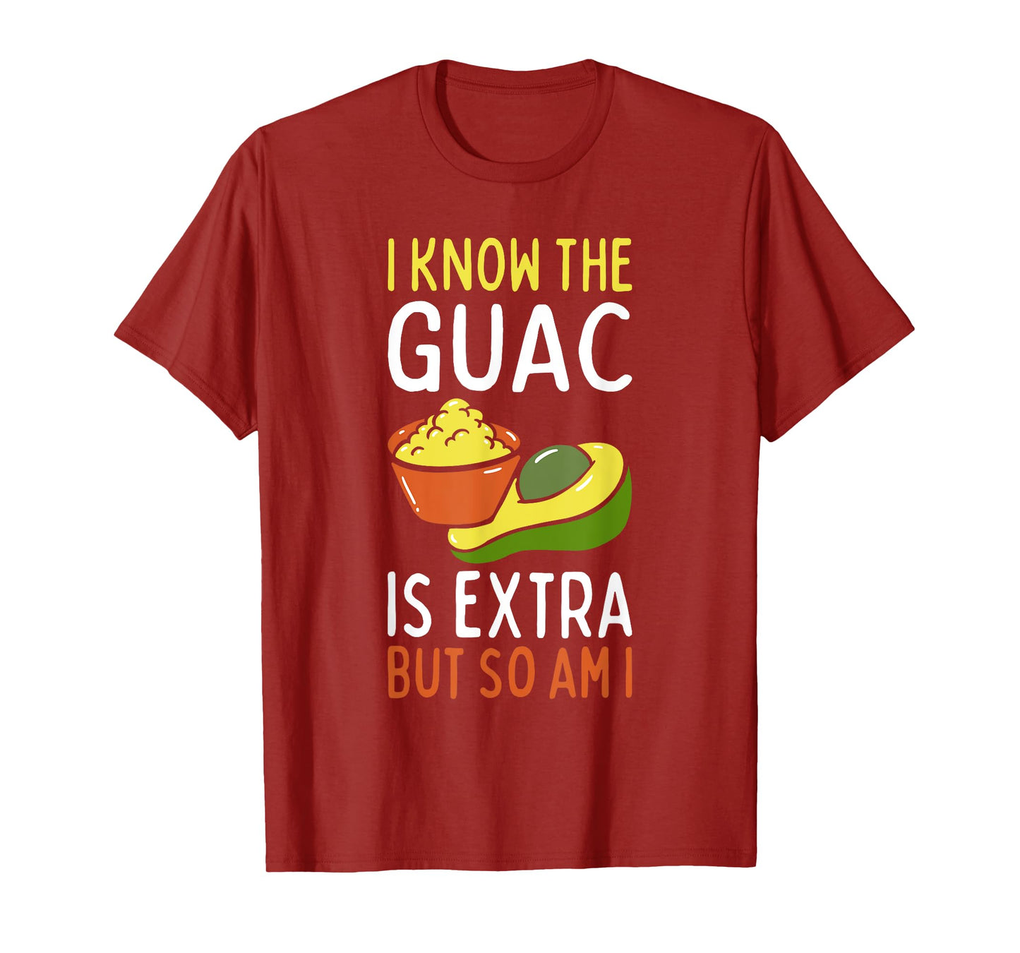 Mexican Guacamole Avocado Cinco De Mayo T-Shirt