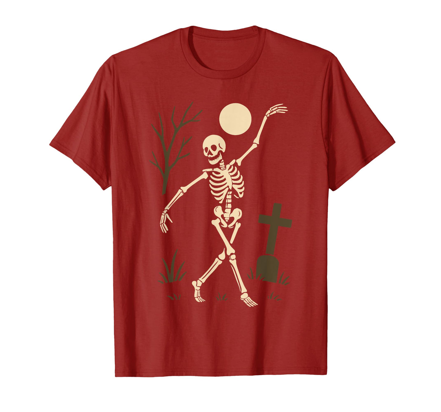 Dancing Skeleton Shirt Women Men, Tap Dance Halloween T-Shirt