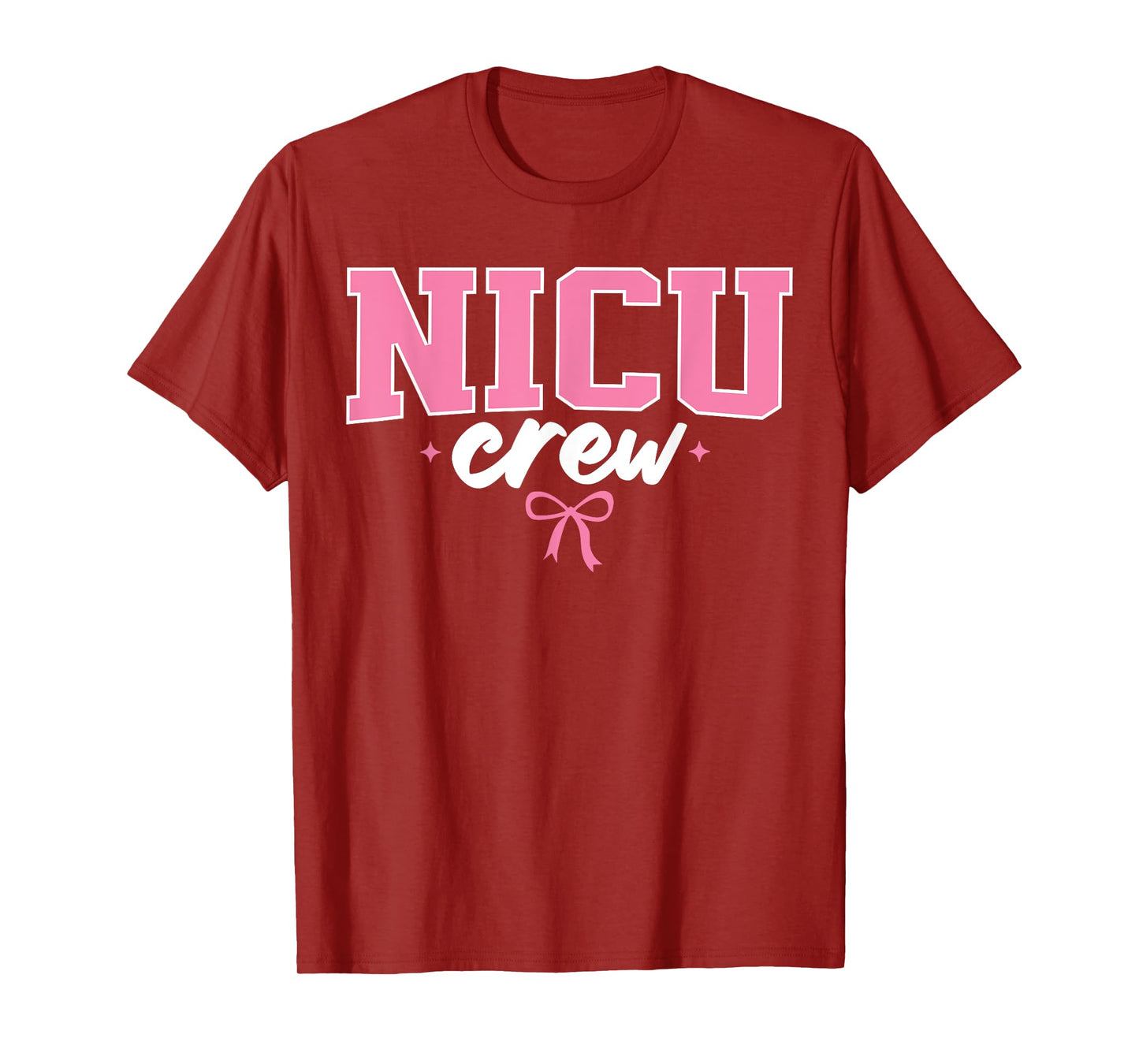 NICU Crew Nurse For Women Neonatal Intensive Care Unit Team T-Shirt