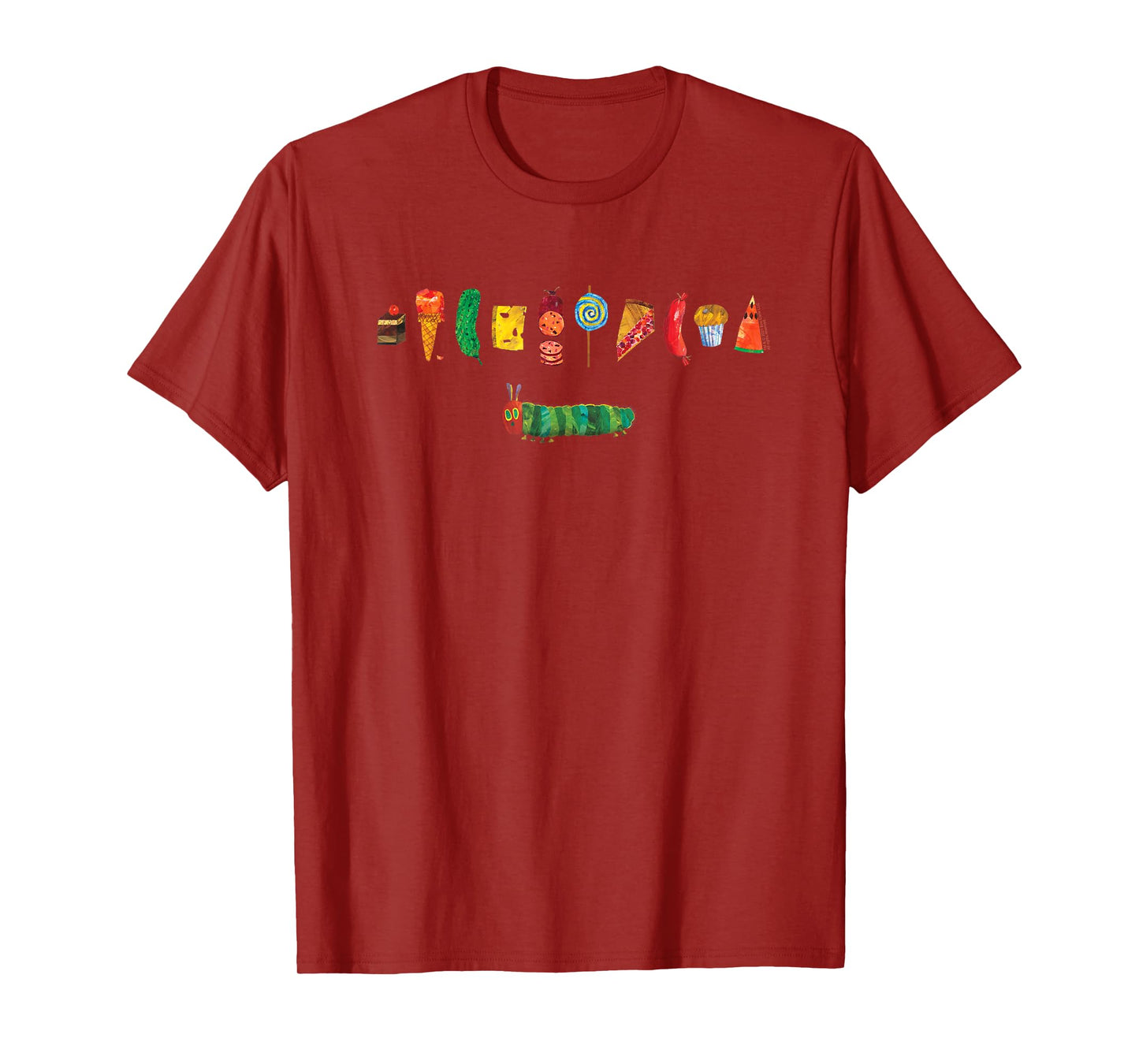 Eric Carle The Very Hungry Caterpillar Feast Children's Book T-Shirt