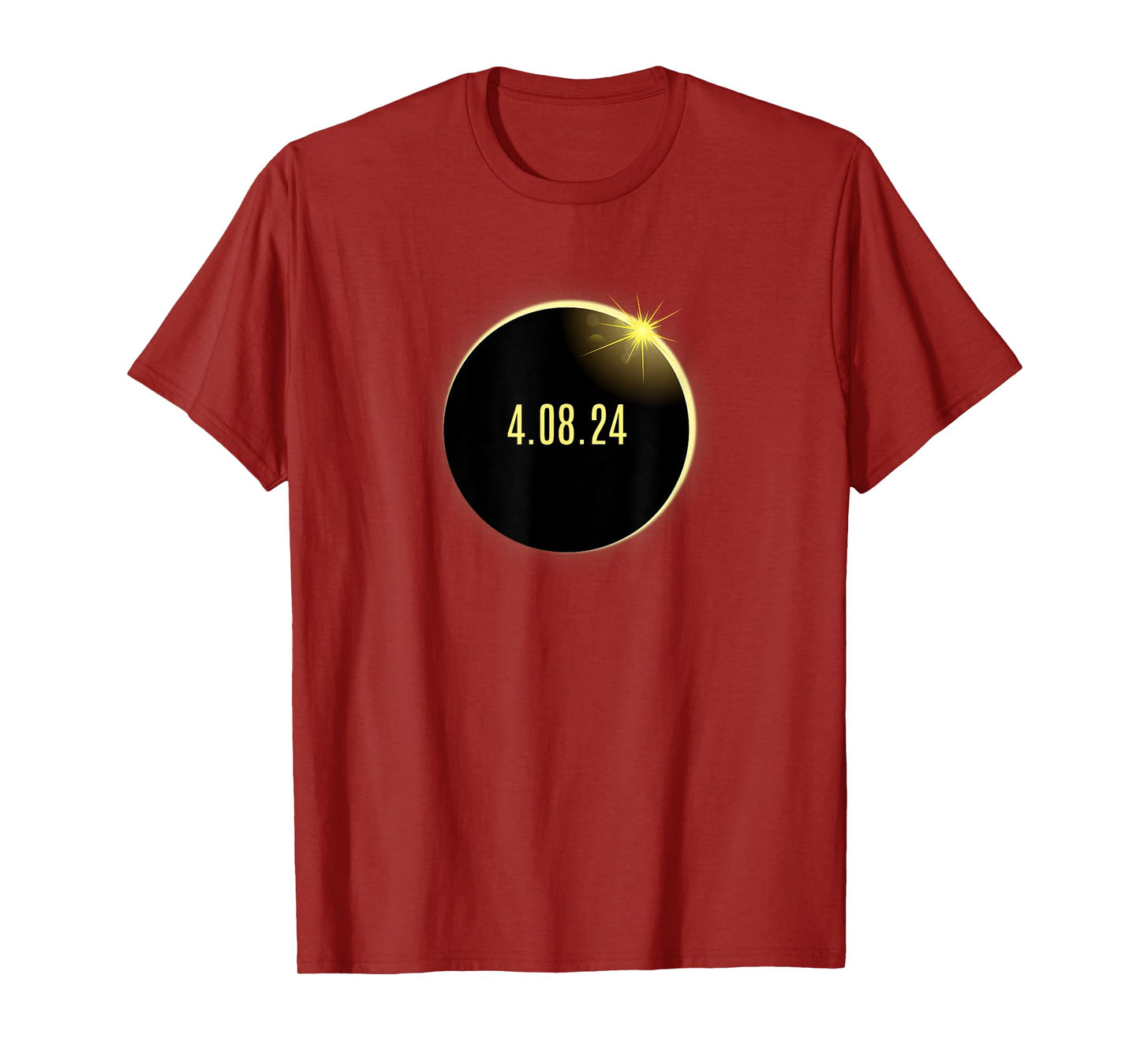 2024 Total Solar Eclipse America Spring 4.08.24 T-Shirt