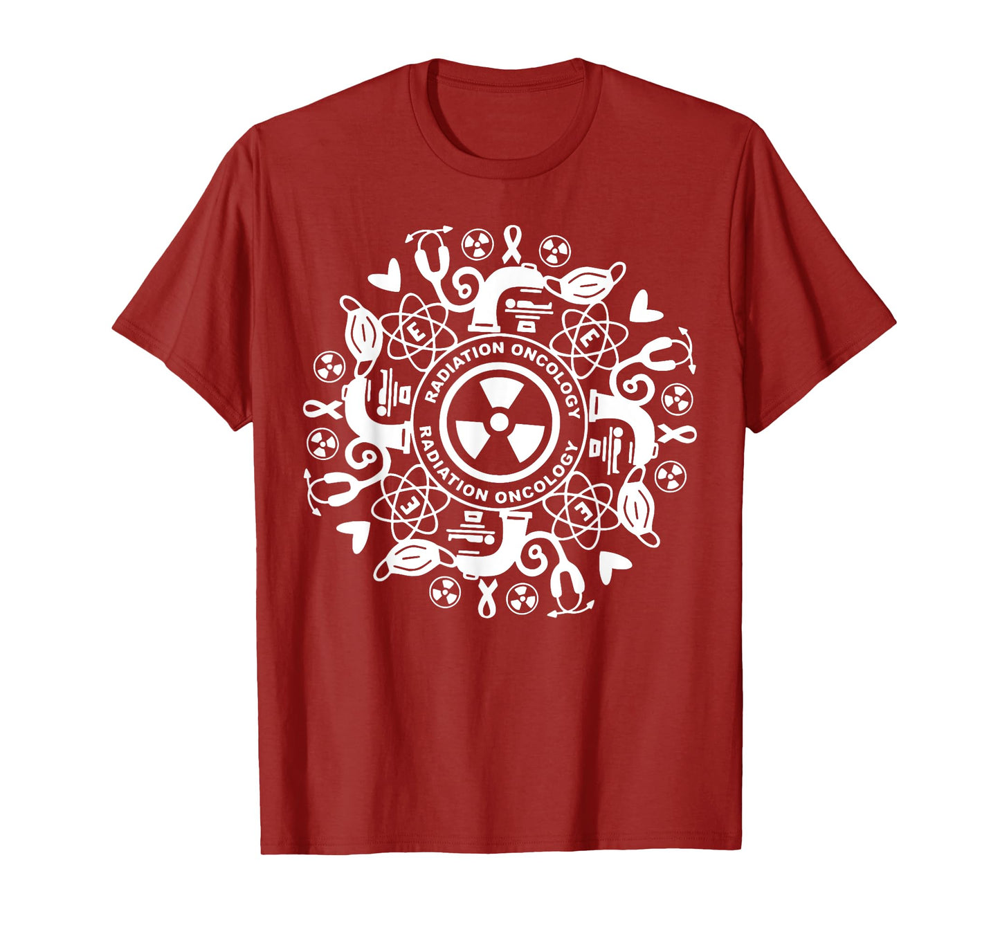 Retro Radiation Oncology Radiation Therapist Oncology Tech T-Shirt