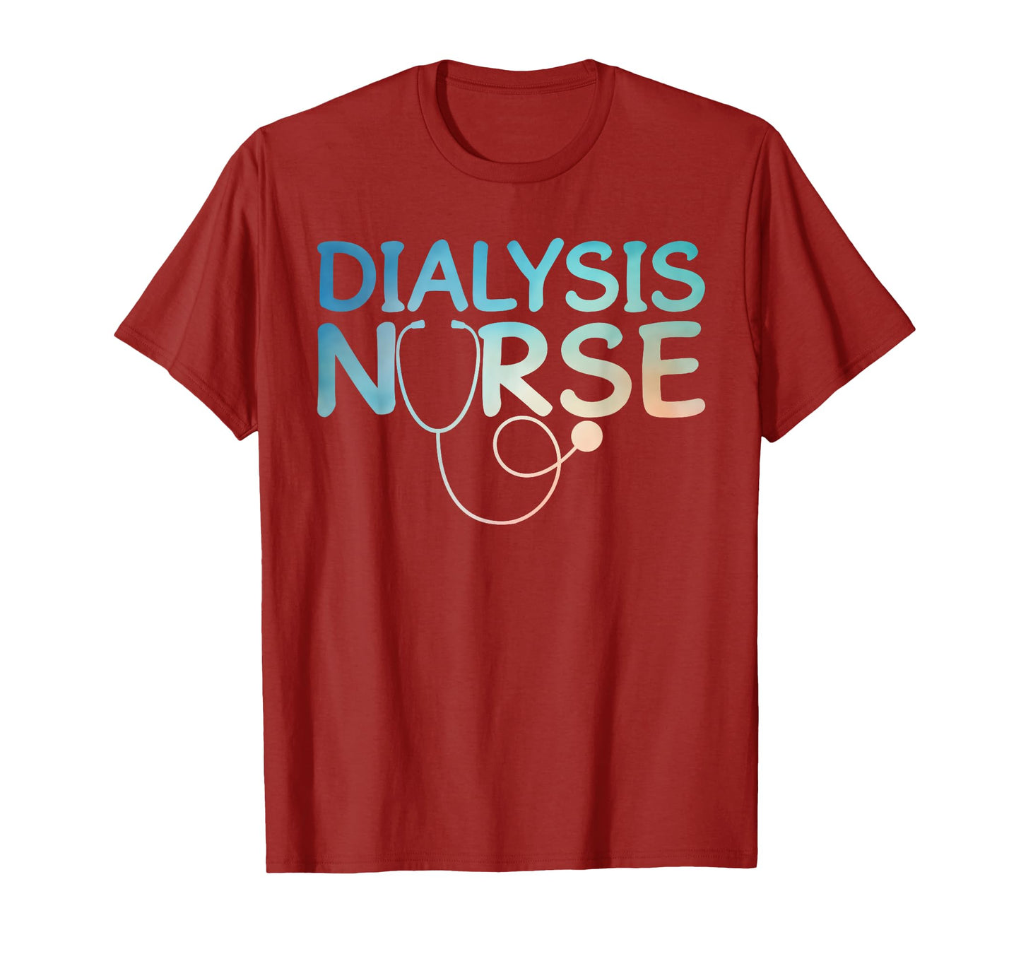Best Dialysis Nurse Art For Women Home Dialysis Nephrology T-Shirt