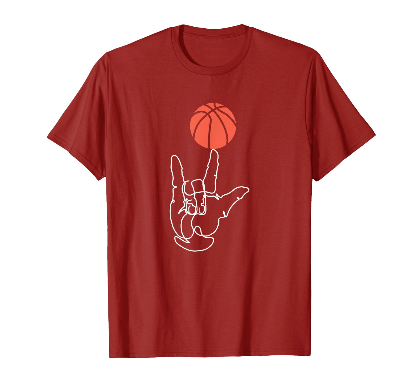 American Sign Language ASL Basketball T-Shirt