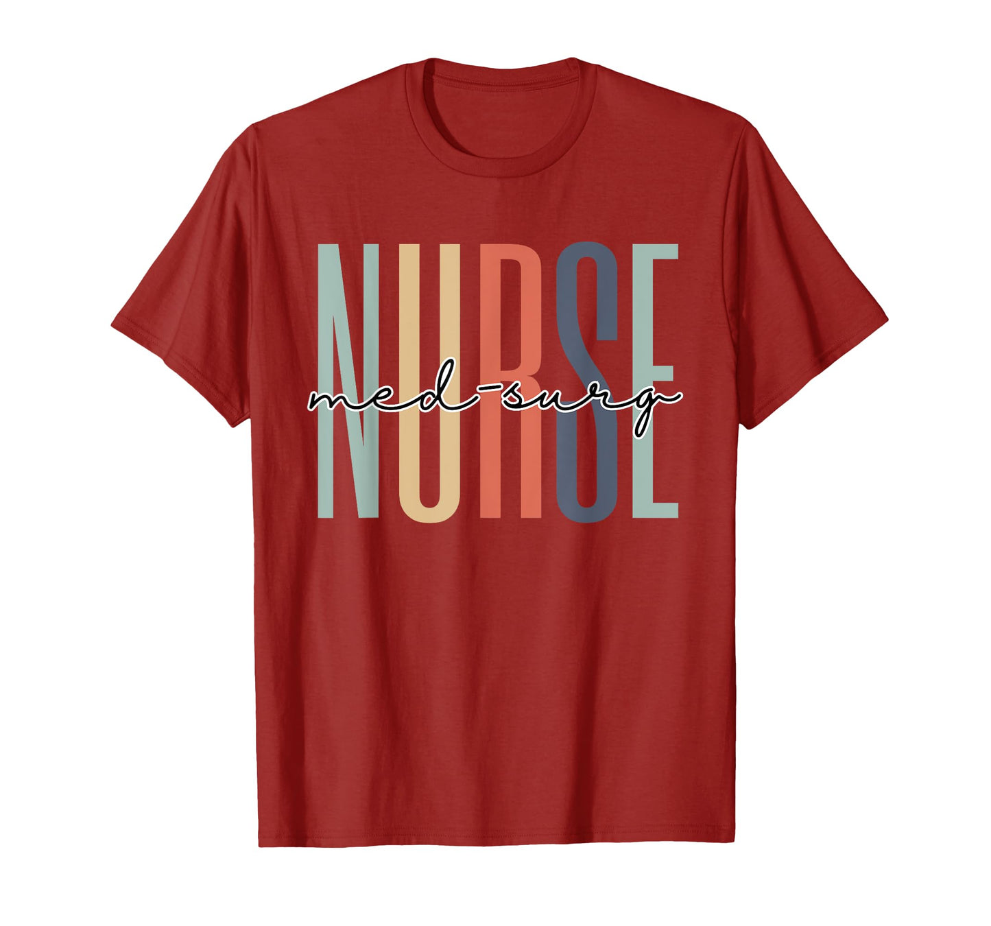 Med-Surg Nurse Appreciation RN Registered Nurse Grad Retro T-Shirt