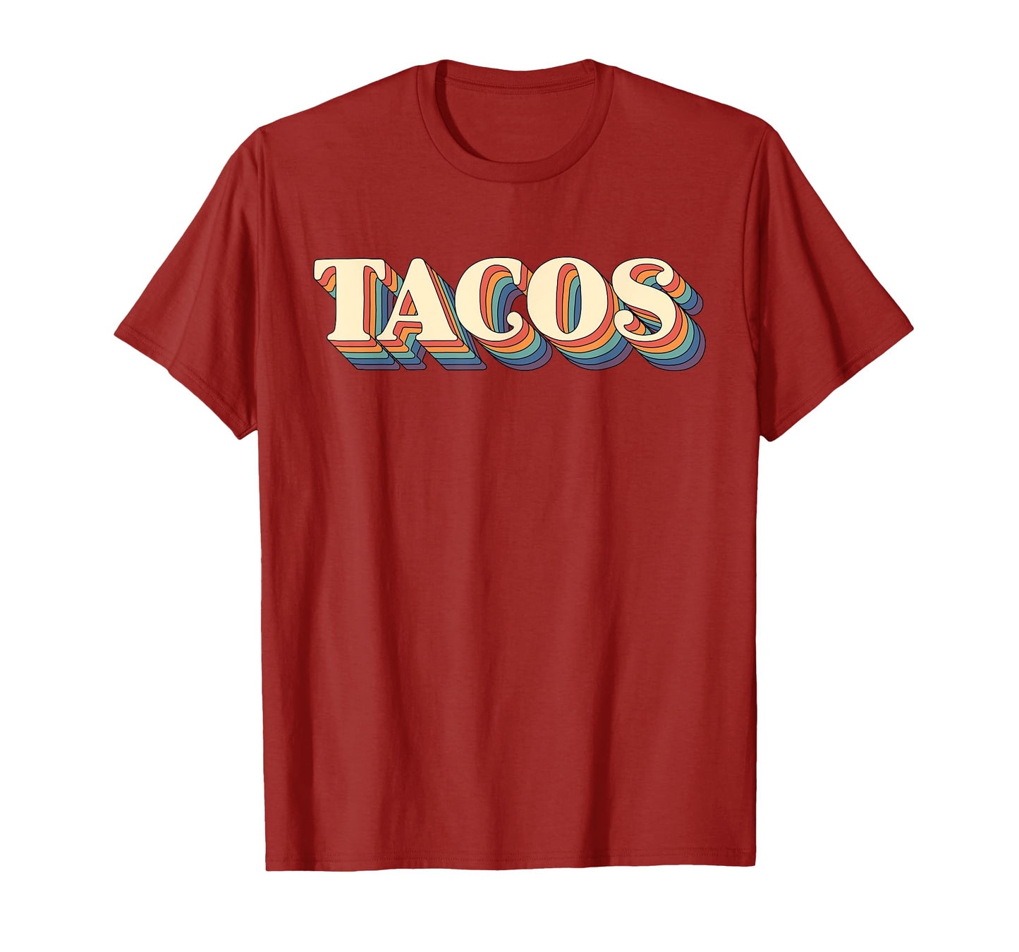Retro Taco Gift Fiesta Lovers Vintage Taco Shirts For Women T-Shirt