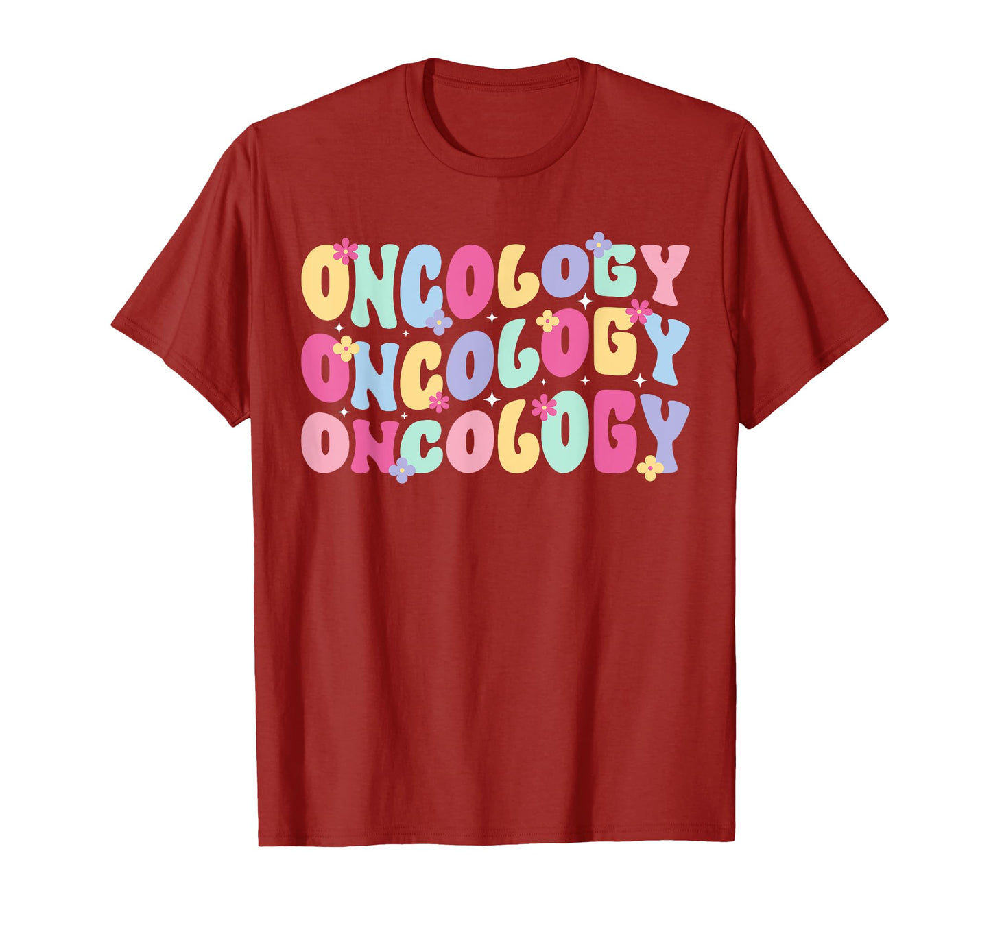Oncology Groovy Oncology Nurse Appreciation Oncology Nursing T-Shirt