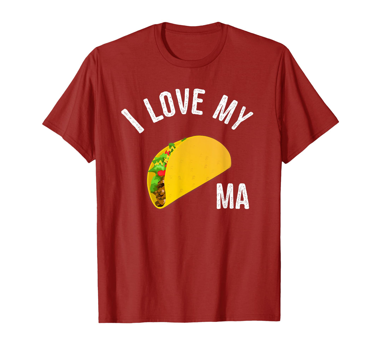 Funny Taco Truck T shirt - I Love My Tacoma T-Shirt