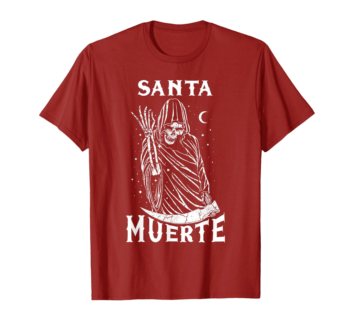 Santa Muerte Skeleton Skull Death Mexico Mexican Calavera T-Shirt