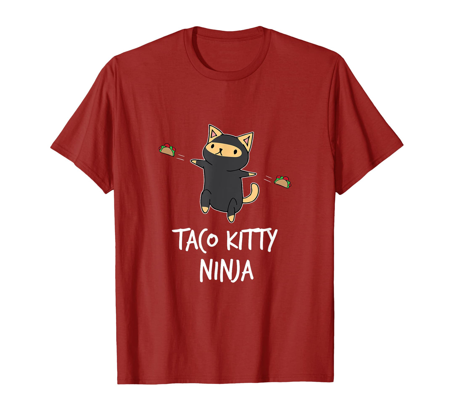 Taco Kitty Ninja - Funny Cat T-Shirt Men Women Girls Kids T-Shirt