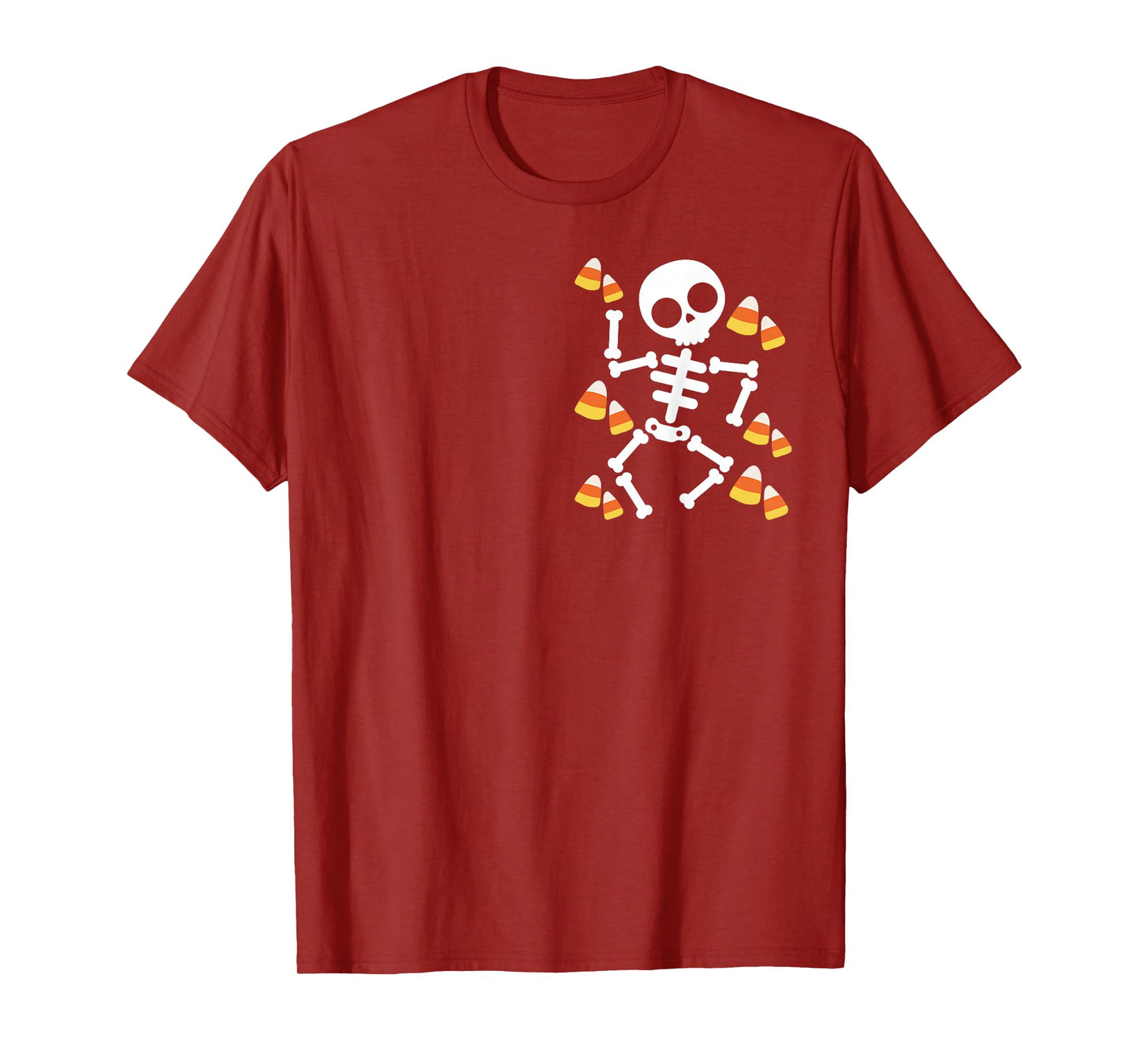 Candy Halloween Party Skeletons Spooky Fun T-Shirt