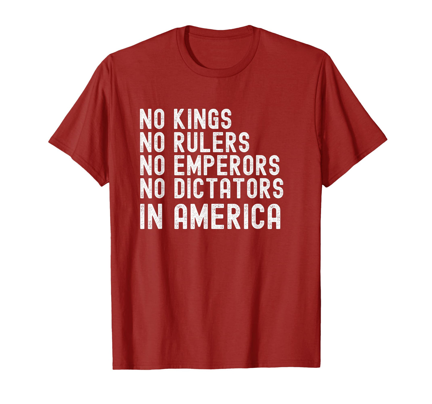 No Kings In America, Democracy, We The People T-Shirt