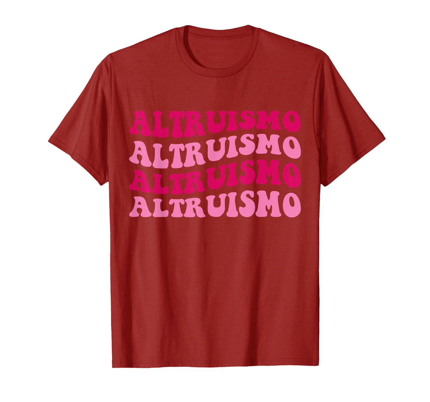 Altruismo Selfless Giving Inspiration Groovy Altruismo T-Shirt