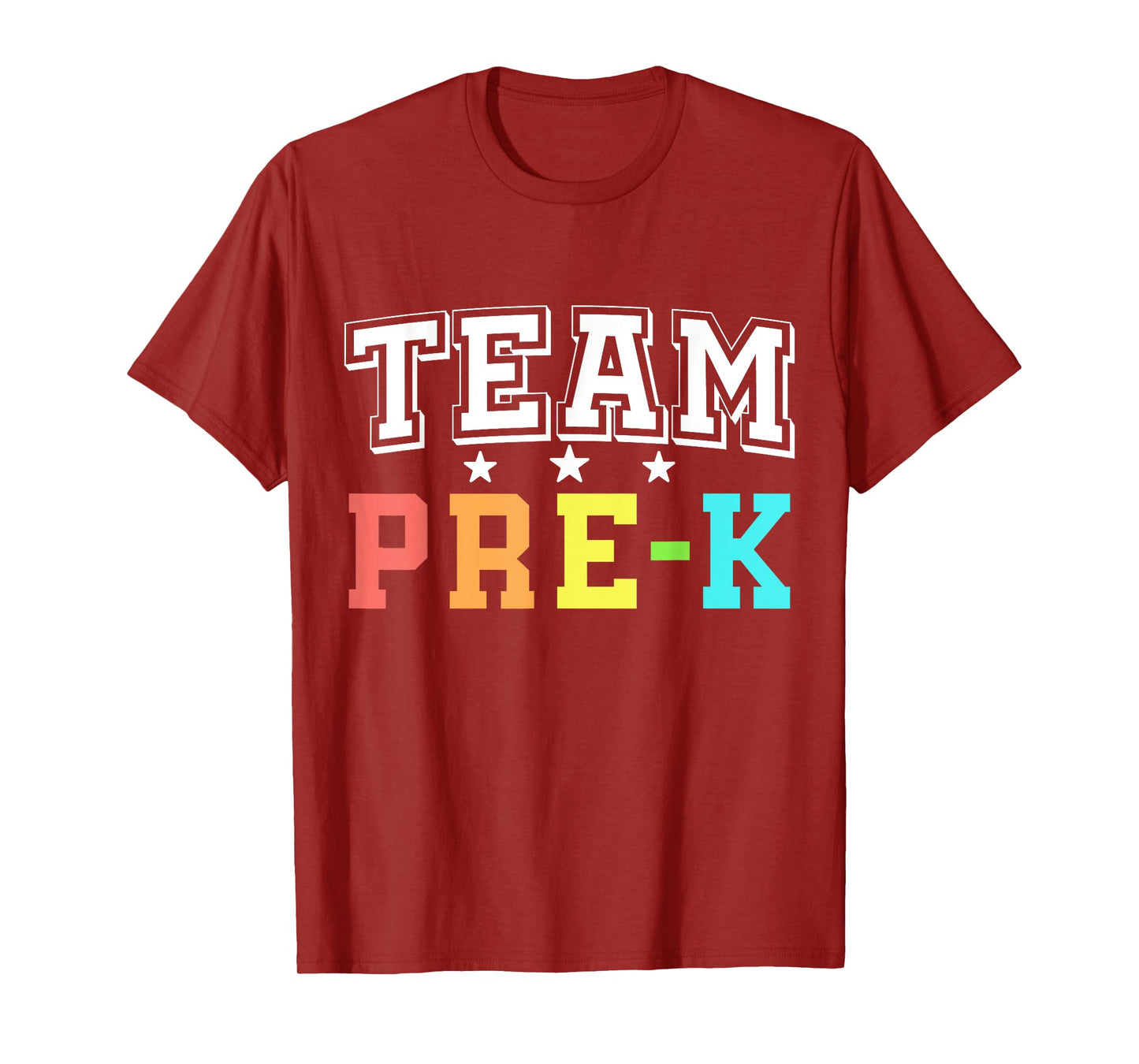 Teachers Team Pre-K First Day of School Pre K Preschool Kids T-Shirt