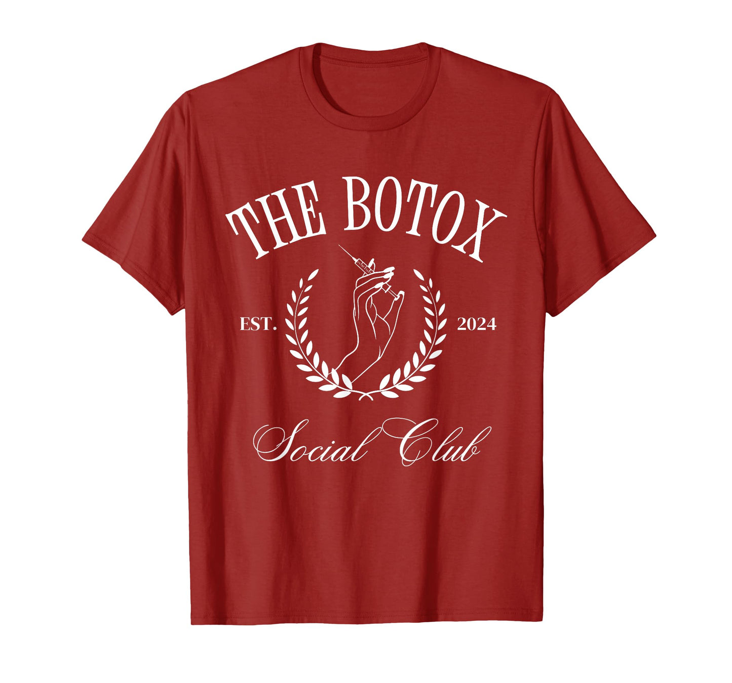The Botox Social Club Skincare Nurse Injector Cosmetic 2024 T-Shirt