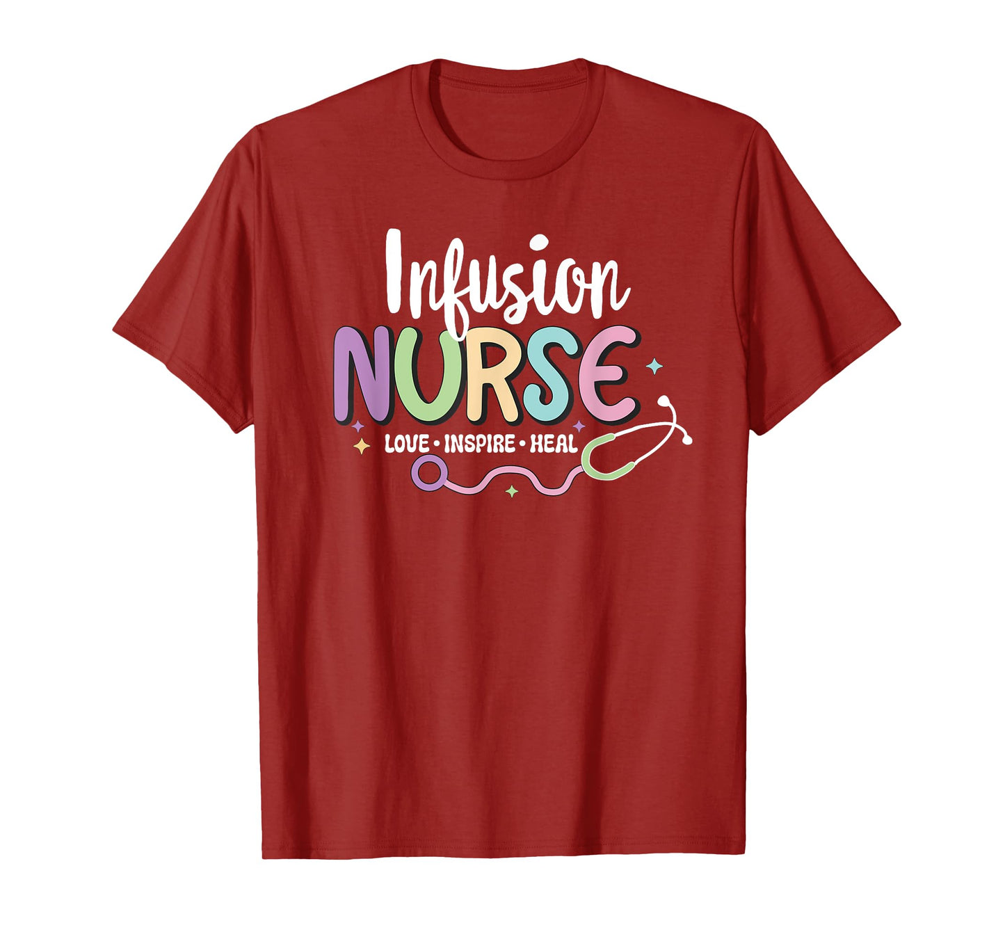Nursing shirts for women Nurses Week Infusion Nurse, Matching Certified Registered Nurse Infusion T-Shirt