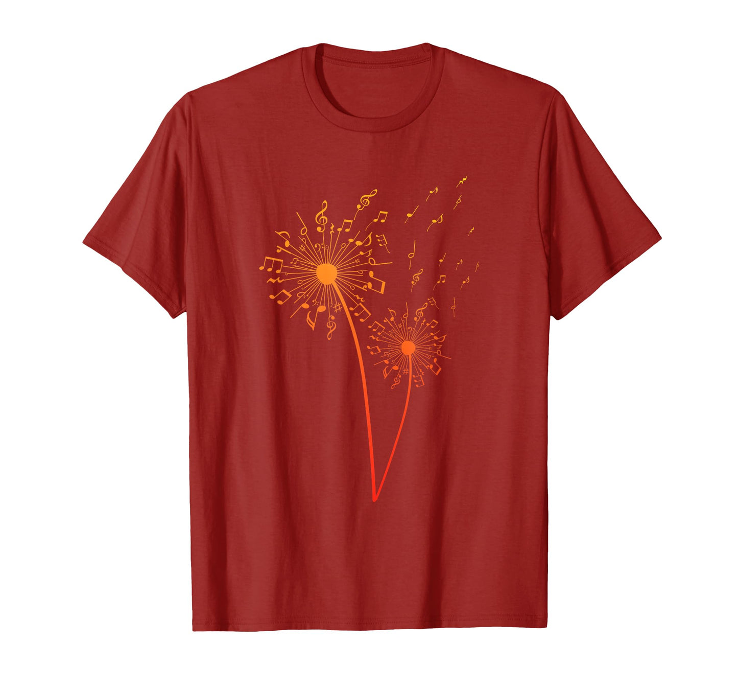 Music Note Design For Men Women Music Teacher Music Lover T-Shirt