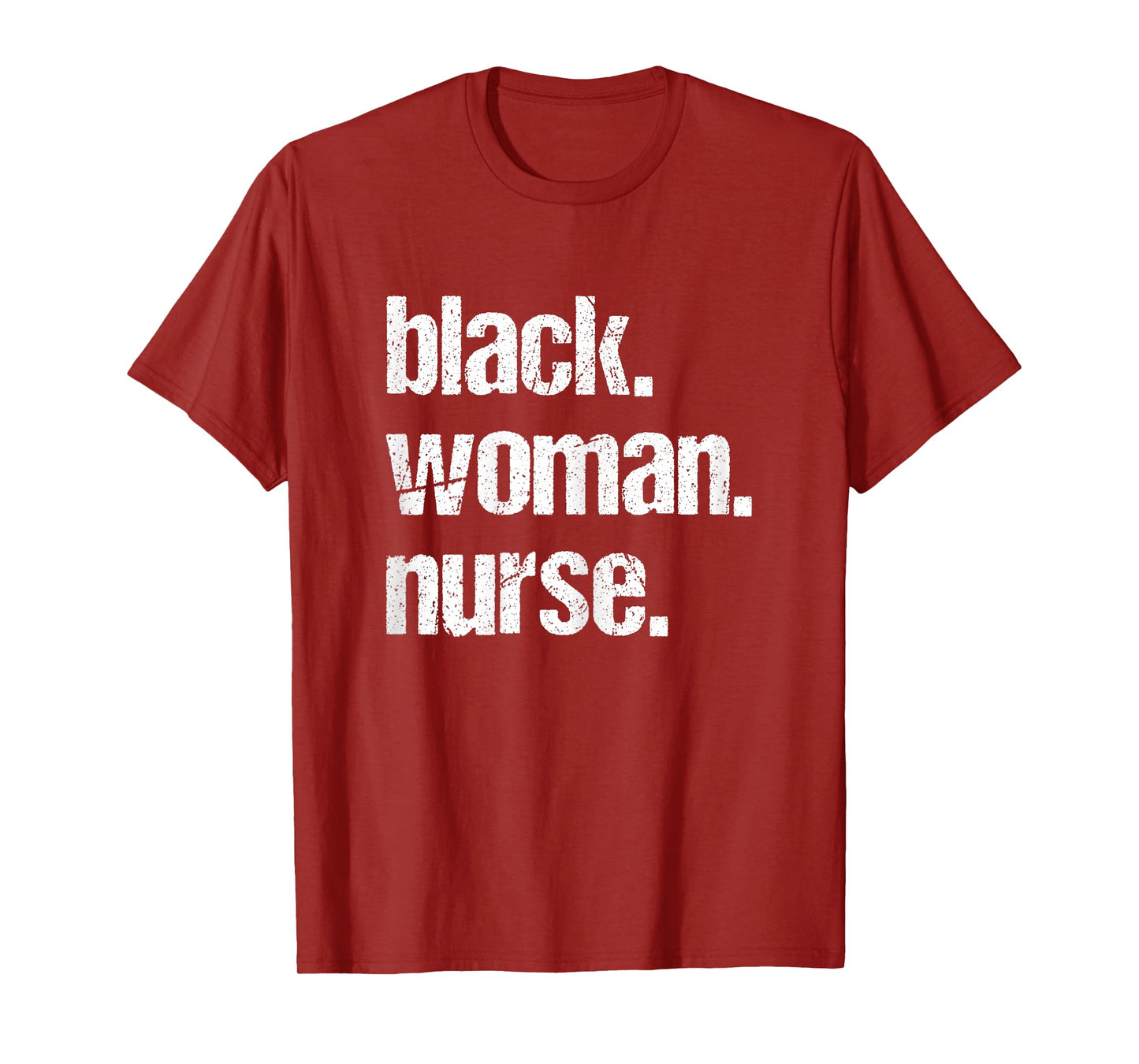 Black Women Nurse T-Shirt