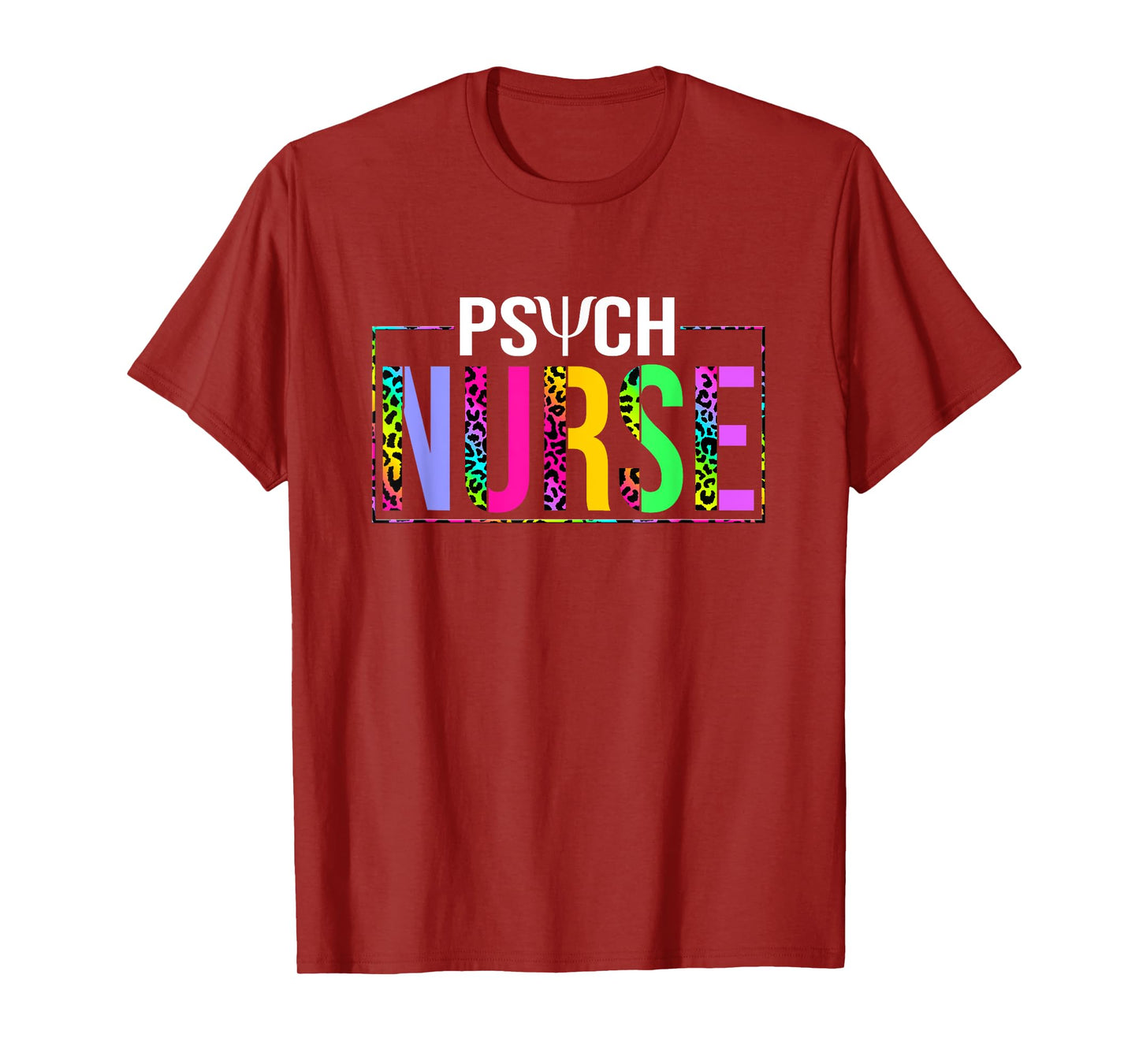 Mental Health Psychiatric Nurse Psych Nurse Unisex Adult T-Shirt, Black, Small, Short Sleeve, Classic Fit, U-Neck, Cotton Blend, Humor, Nursing, Psychiatry, Psych Nurse, T-Shirt