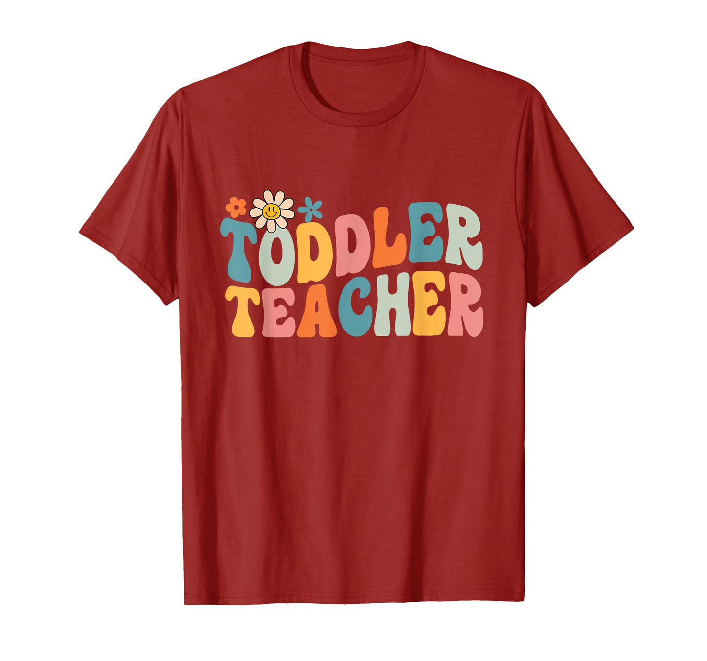 Groovy Toddler Teacher Appreciation Back To School T-Shirt for Men Women Girls Kids
