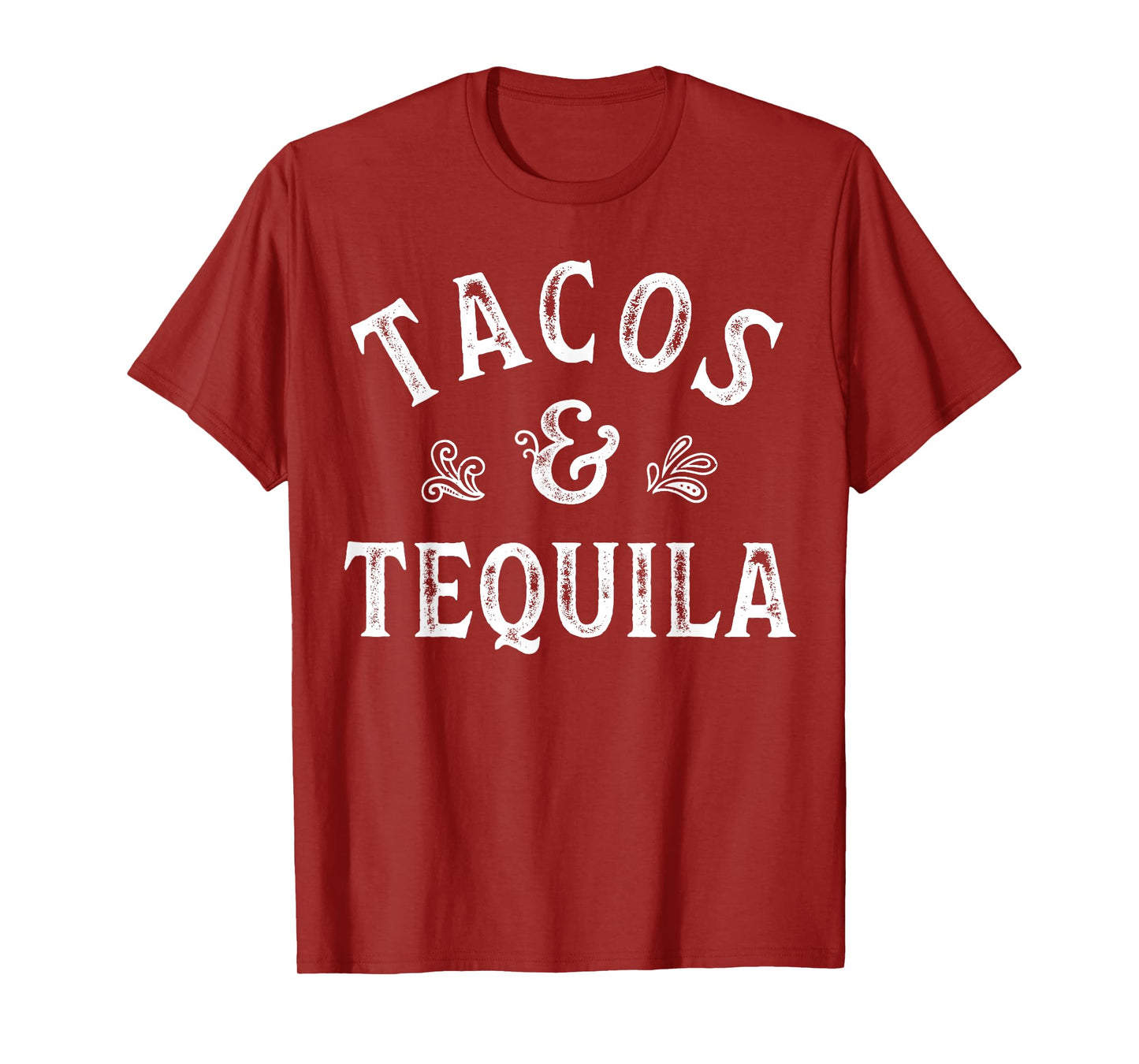 Tacos And Tequila Cinco de Mayo Men Women Mexican Drinking T-Shirt