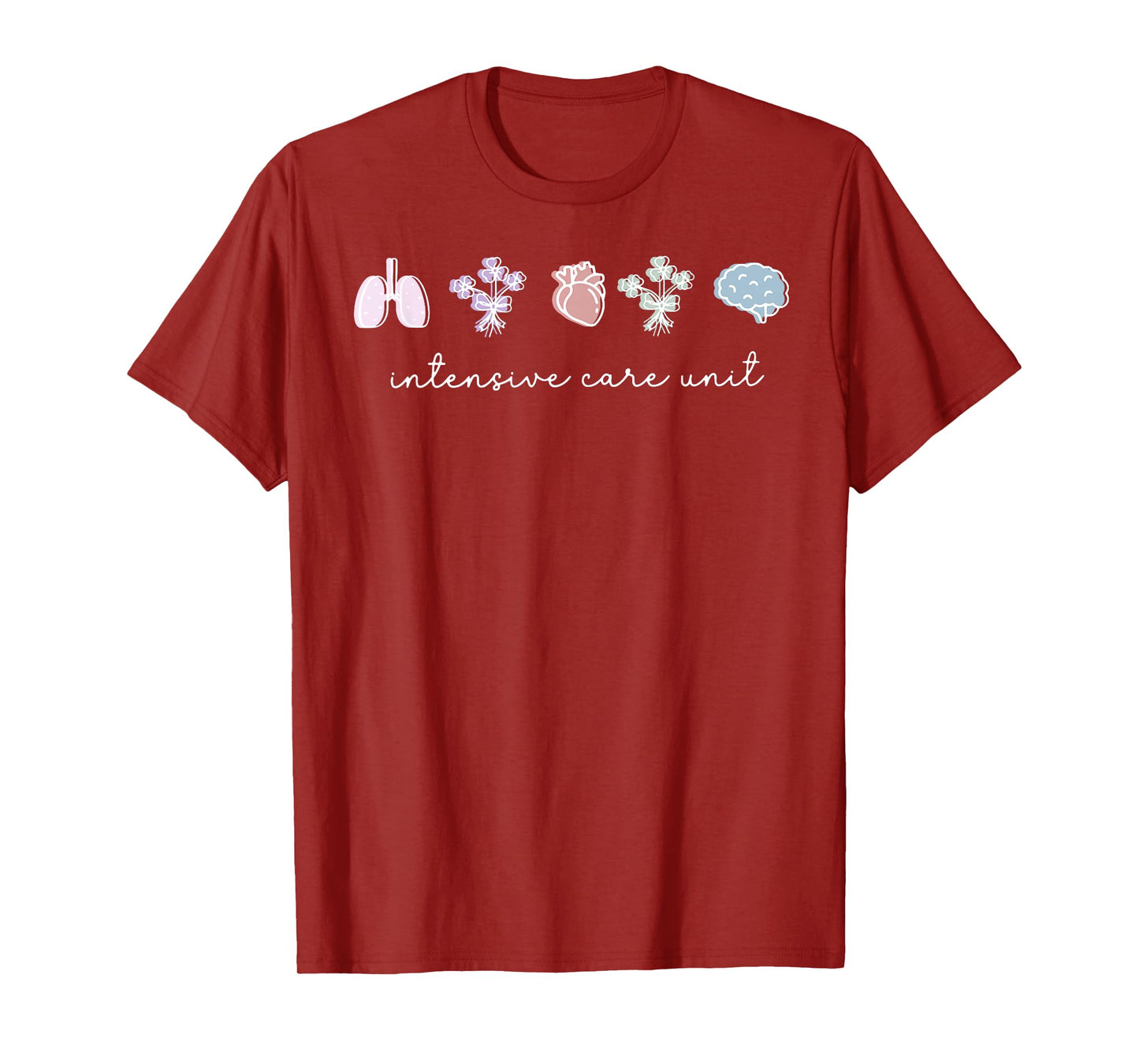 ICU Nurse ICU Intensive Care Unit CAN CMA MICU NICU Love T-Shirt