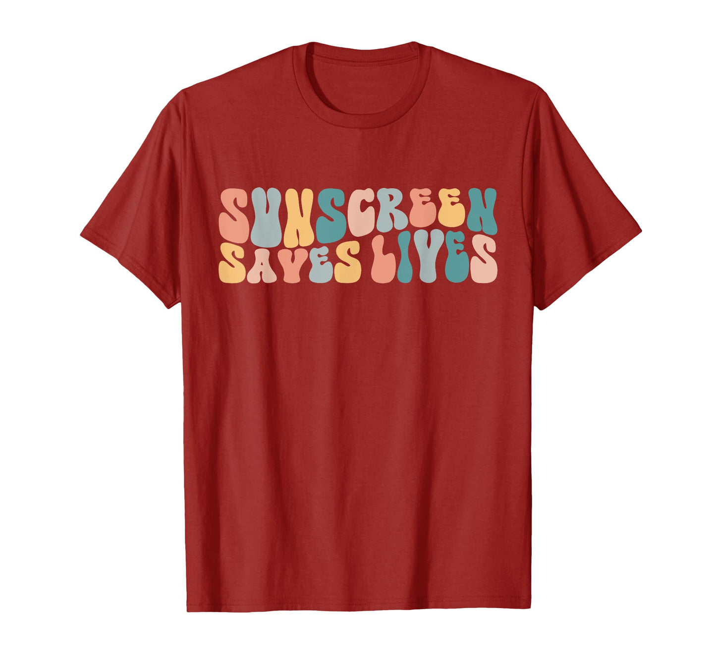 Sunscreen Saves Lives Funny Dermatology Doctor Derm Squad T-Shirt