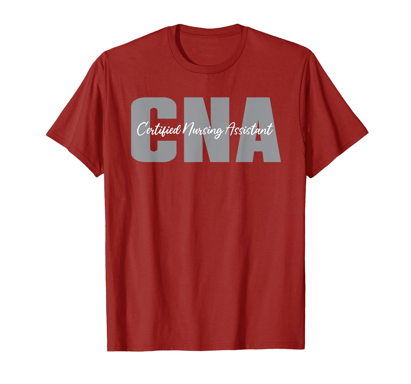 CNA Typeset Apparel Certified Nursing Assistant T-Shirt