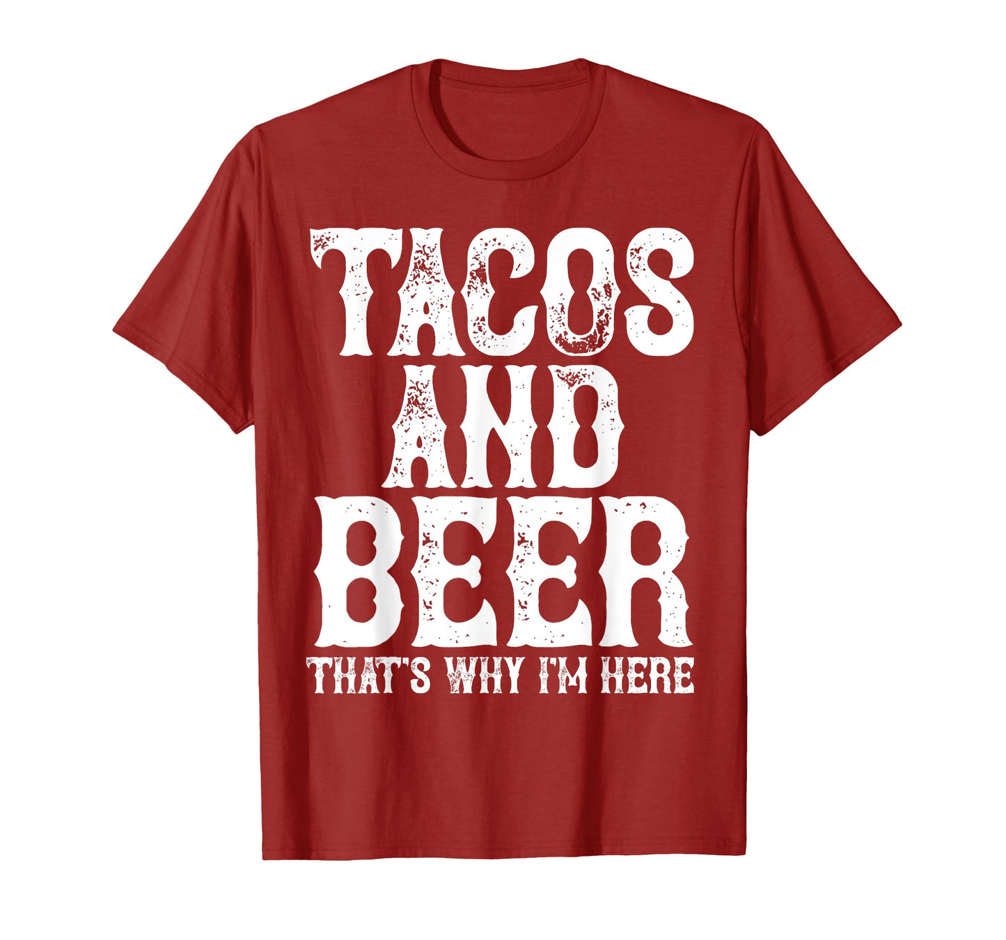 TACOS AND BEER Drinking Drunk Cinco De Mayo Men Women Gift T-Shirt