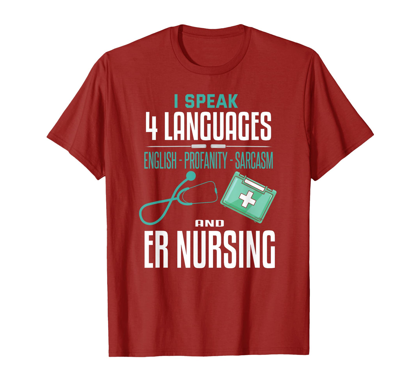 Funny Emergency Nurse Shirt Sarcastic ER Nurse T-Shirt