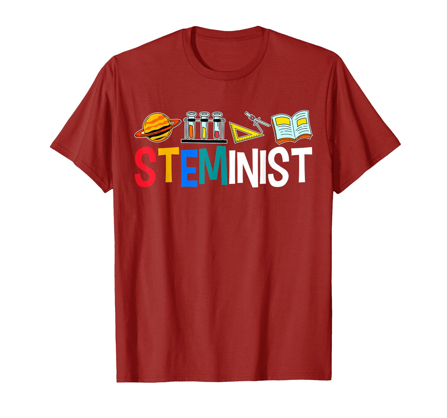 Steminist Science Women Advocate STEM Student Geek Lab T-Shirt