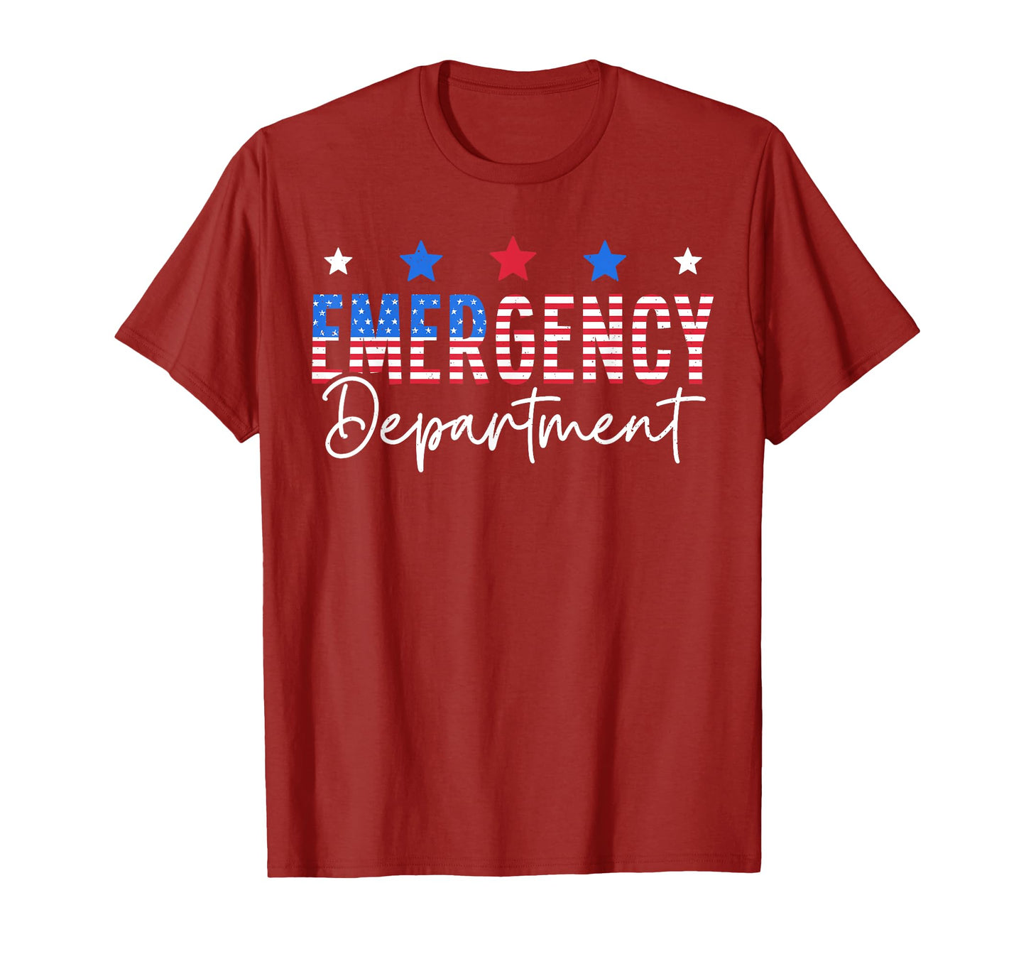 Emergency Department 4th of July Emergency Room Er Nurse T-Shirt