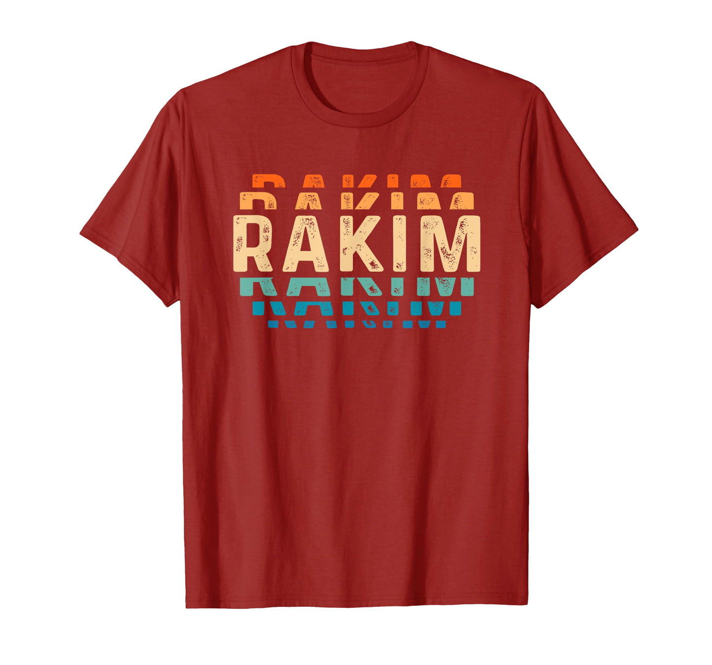 Rakim Vintage Tee Love Heart Rakim Personalized Retro Rakim T-Shirt