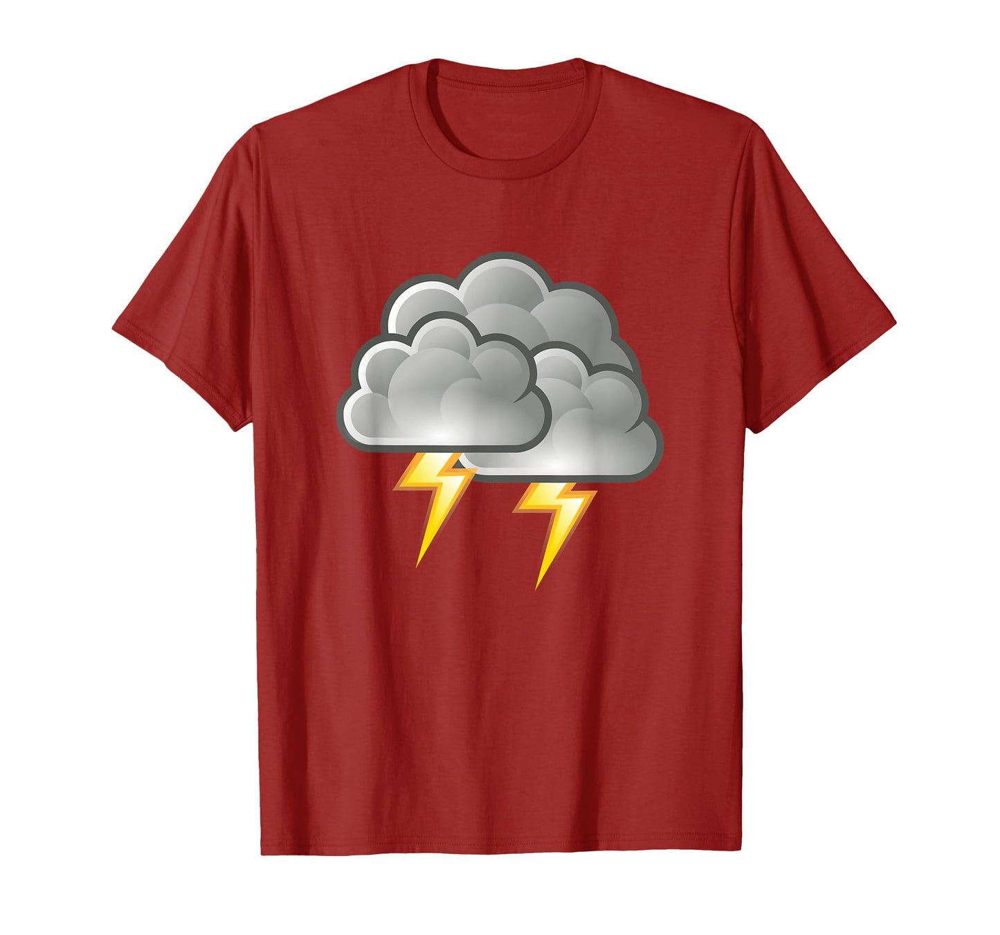 Clouds With Lightning Halloween Costume Funny Halloween T-Shirt