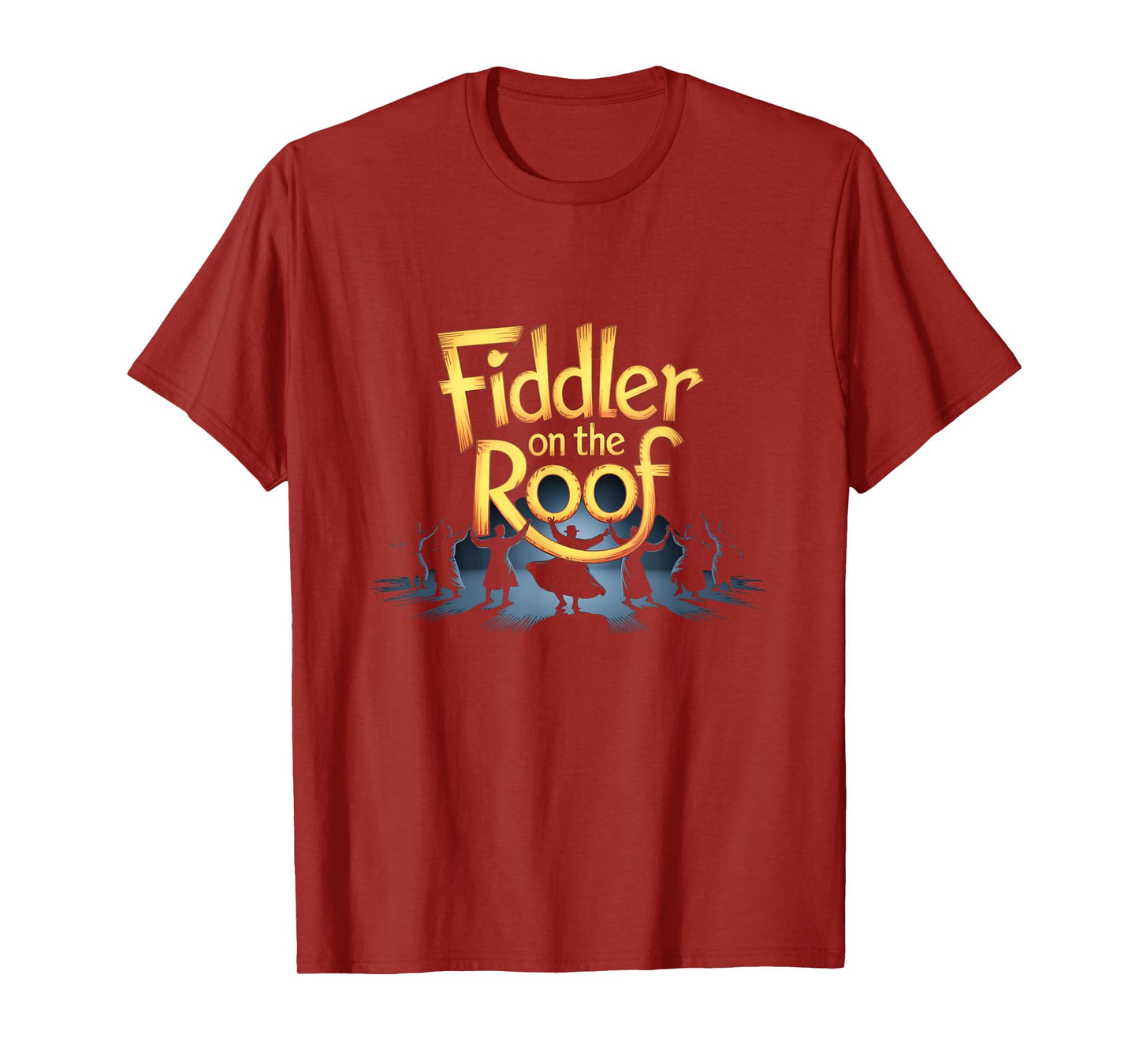 Fiddler On Roof Retro Musical Theater Broadway Theatre T-Shirt