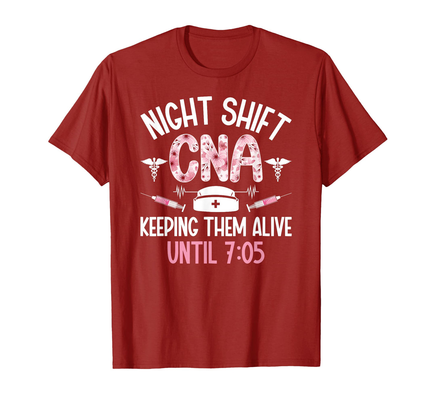 Night Shift CNA Night Shift Certified Nursing Assistant T-Shirt