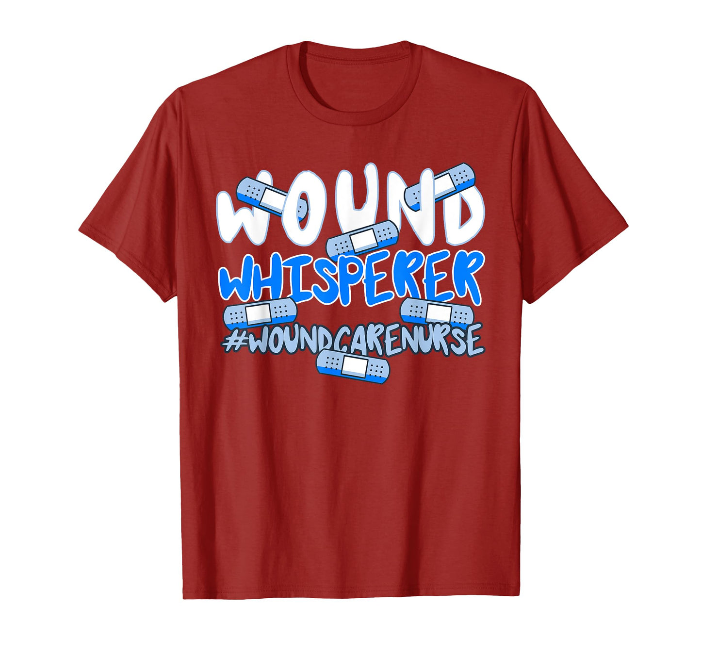 Wound Care Nurse Ostomy RN Medical Practitioner Bandaid T-Shirt
