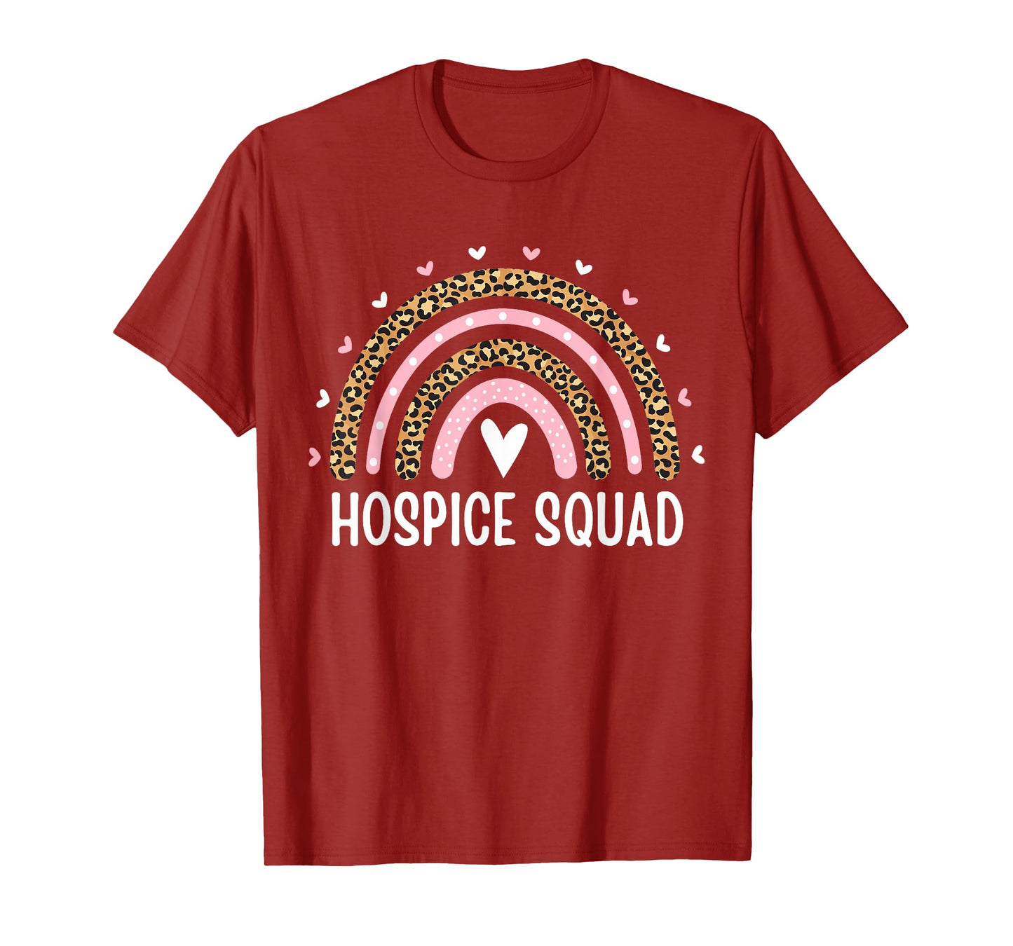 Hospice Squad Nurse Aide Nursing Rainbow Hospice Care Group T-Shirt