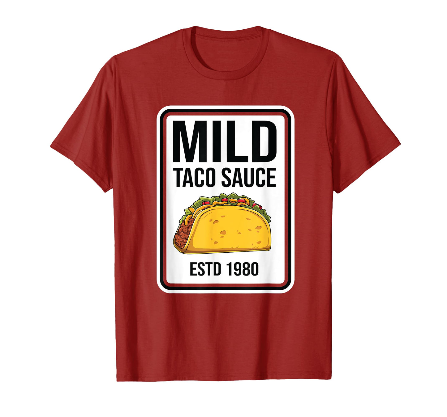 Mild Taco Sauce Condiment Halloween Matching Costume Group T-Shirt