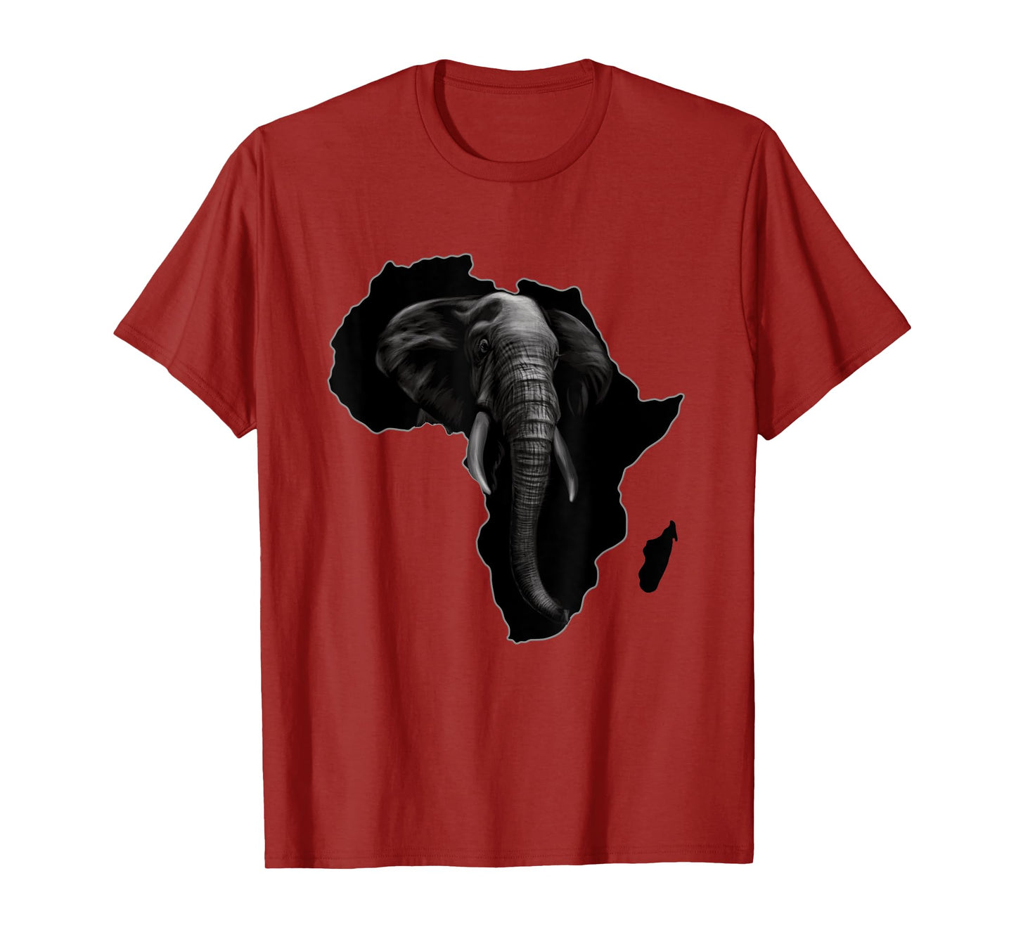 Proud Africa African Country Elephant Continent Love T-Shirt