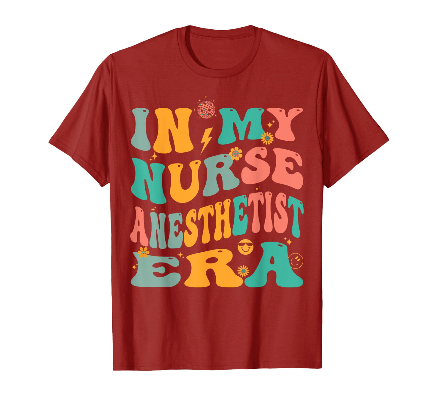 In My Nurse Anesthetist Era Retro CRNA T-Shirt