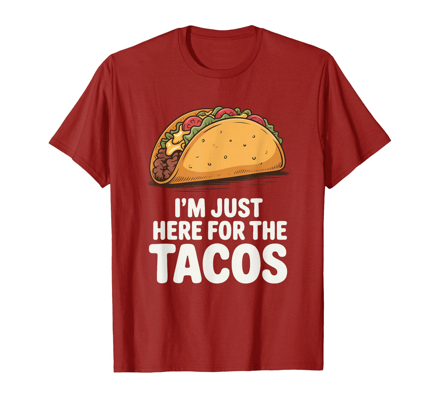 Funny Taco Lover for Mexican Food Fans T-Shirt