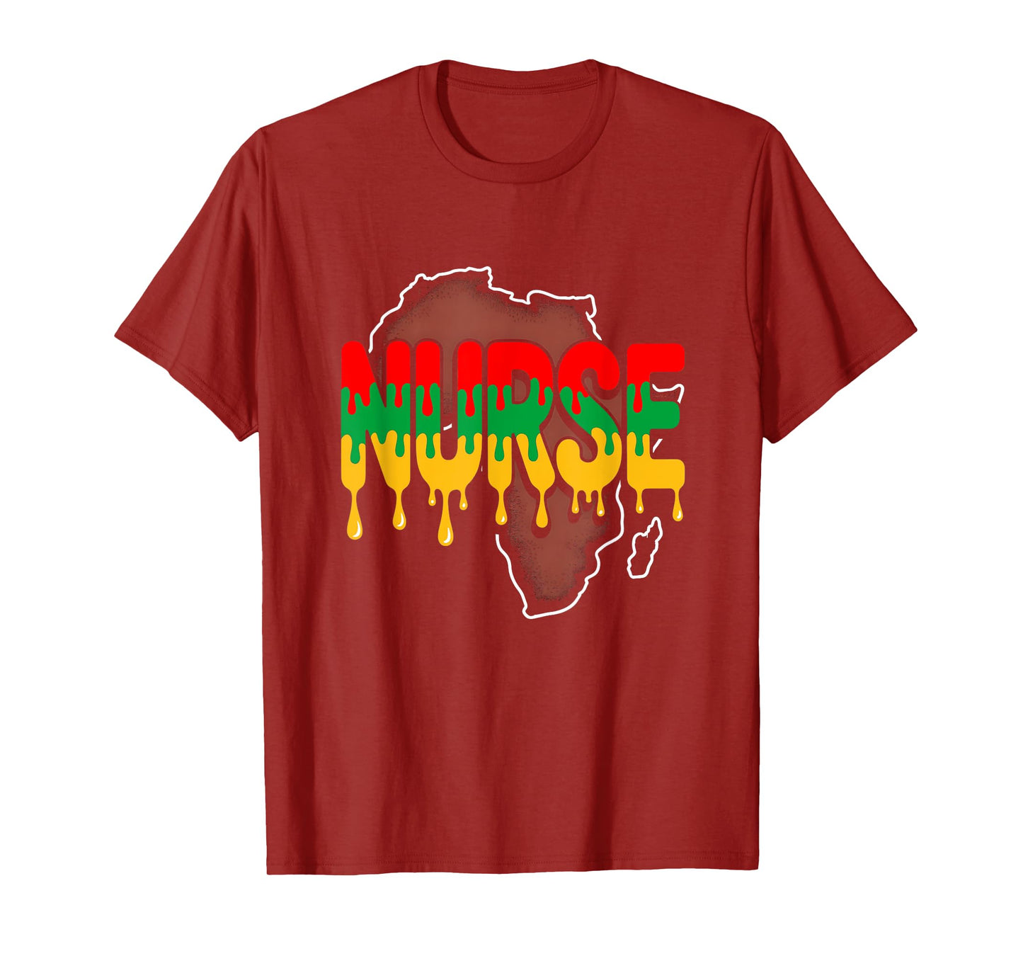 Juneteenth Nurse African American Women Black History Drip T-Shirt