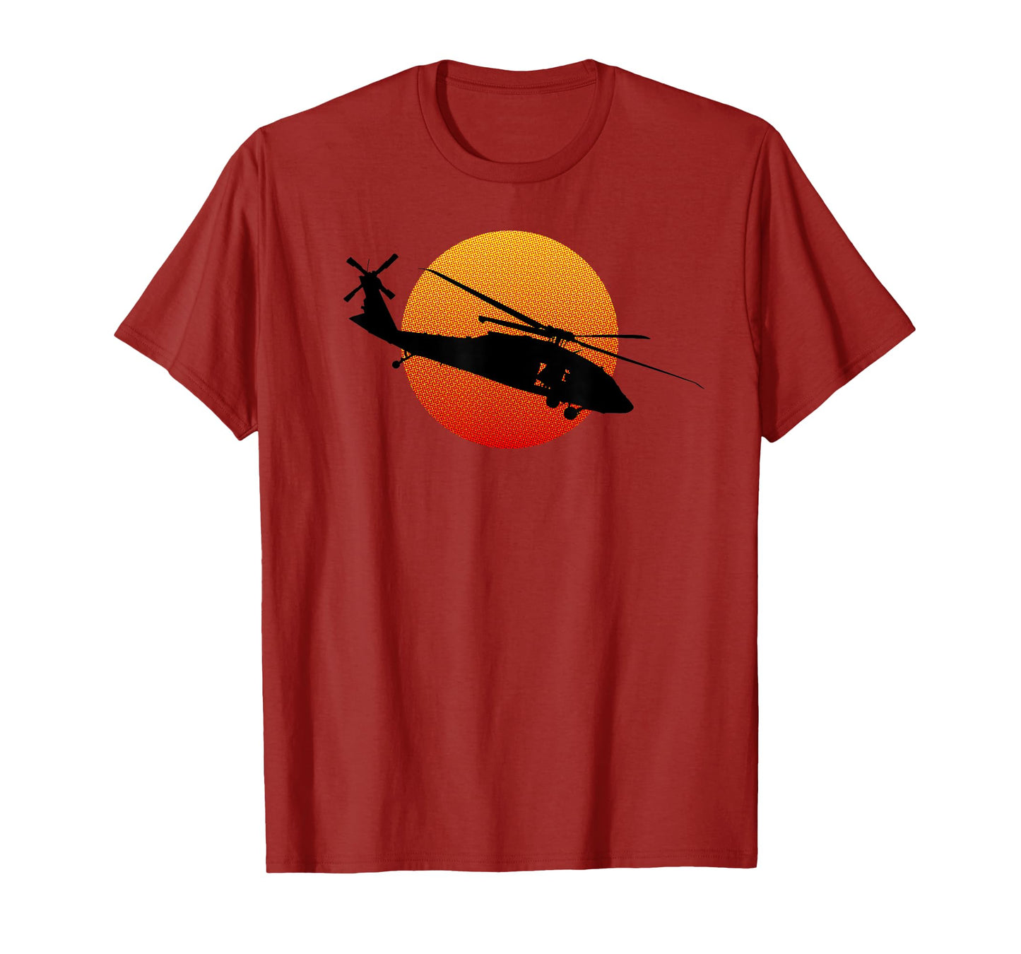 UH-60 Black Hawk Helicopter Military History T-Shirt