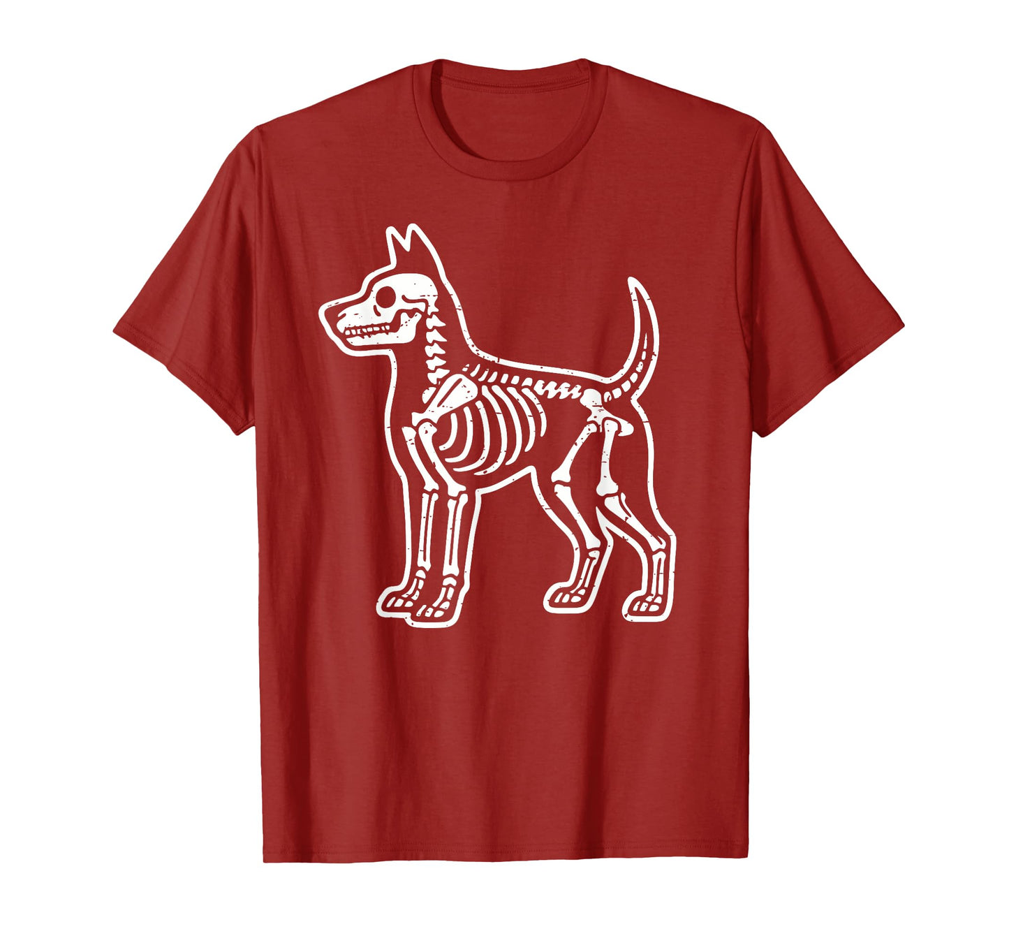 Dog Skeleton Halloween T-Shirt