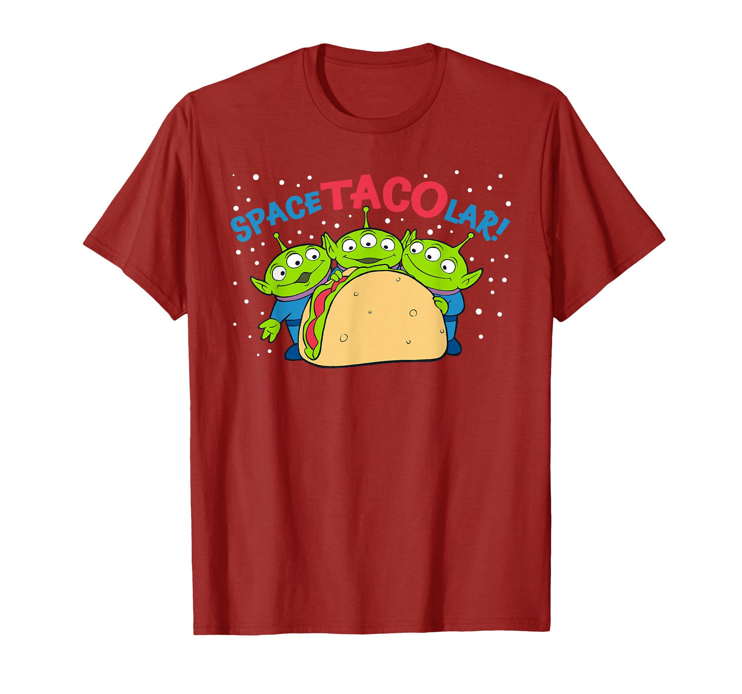 Disney Pixar Toy Story Aliens Spectacular Taco T-Shirt