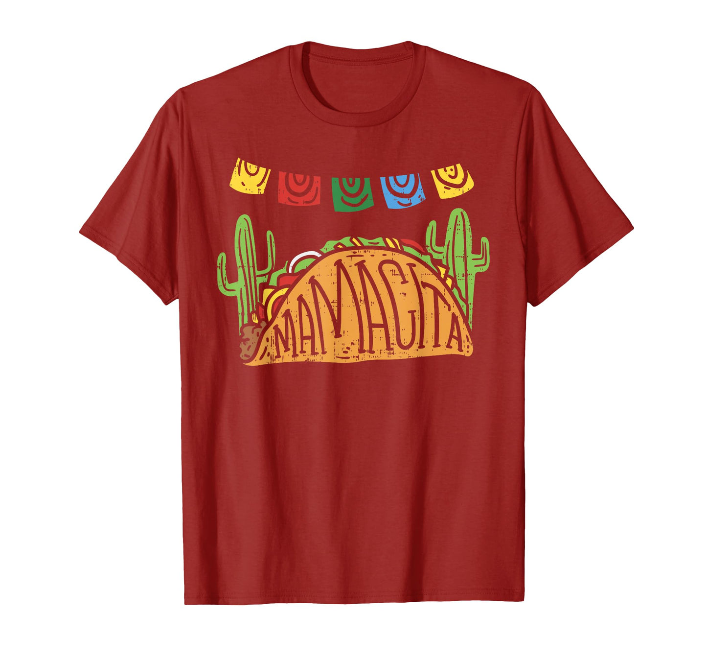Mamacita Taco Cinco De Mayo Mothers Day Mom Funny T-Shirt