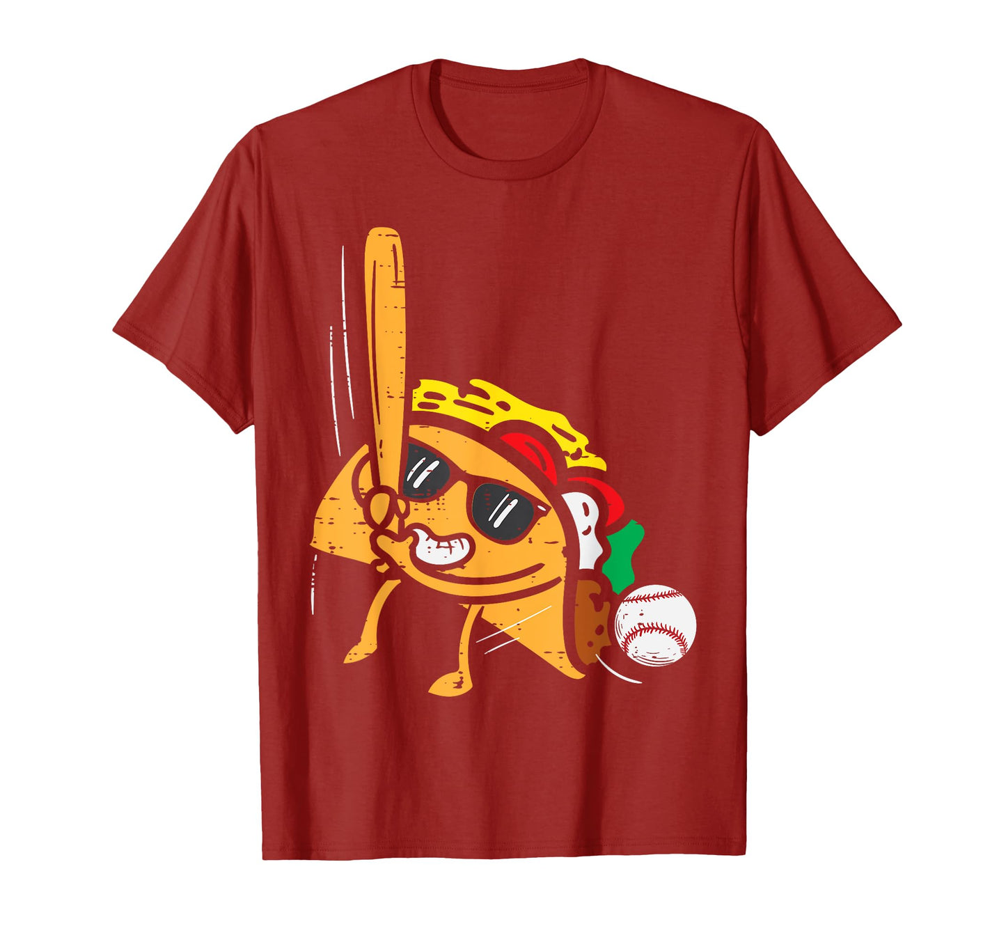 Taco Baseball Cinco De Mayo Mexican Fiesta Boys Men Kids T-Shirt
